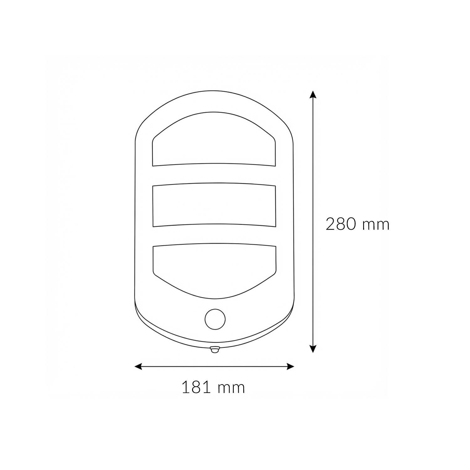 LED Wandleuchte mit Bewegungsmelder Edelstahl IP54 außen LED Wandleuchte mit Bewegungsmelder Edelstahl IP54 außen