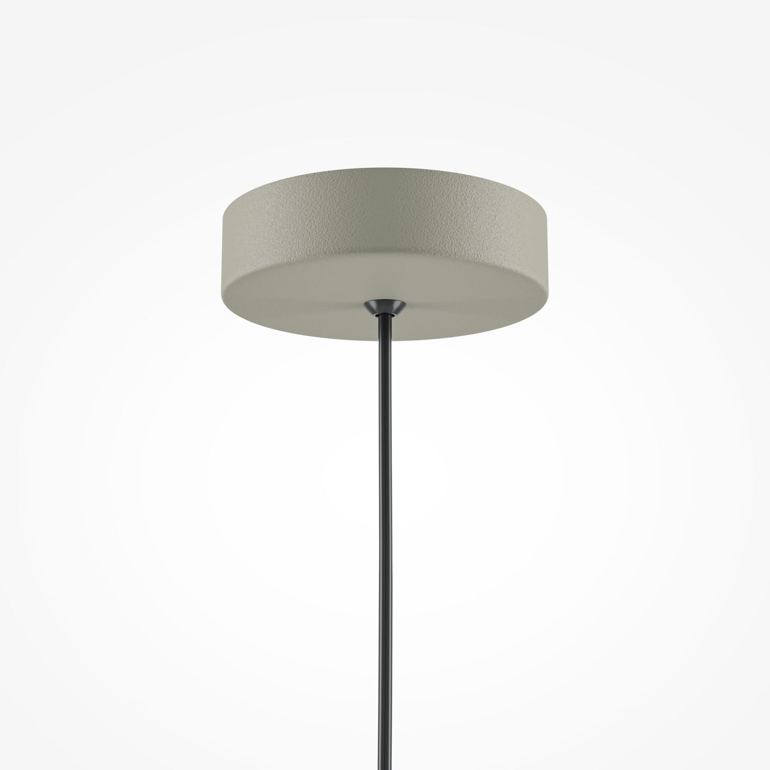 Suspension métal Ø 35 cm rond H : max. 320 cm E27