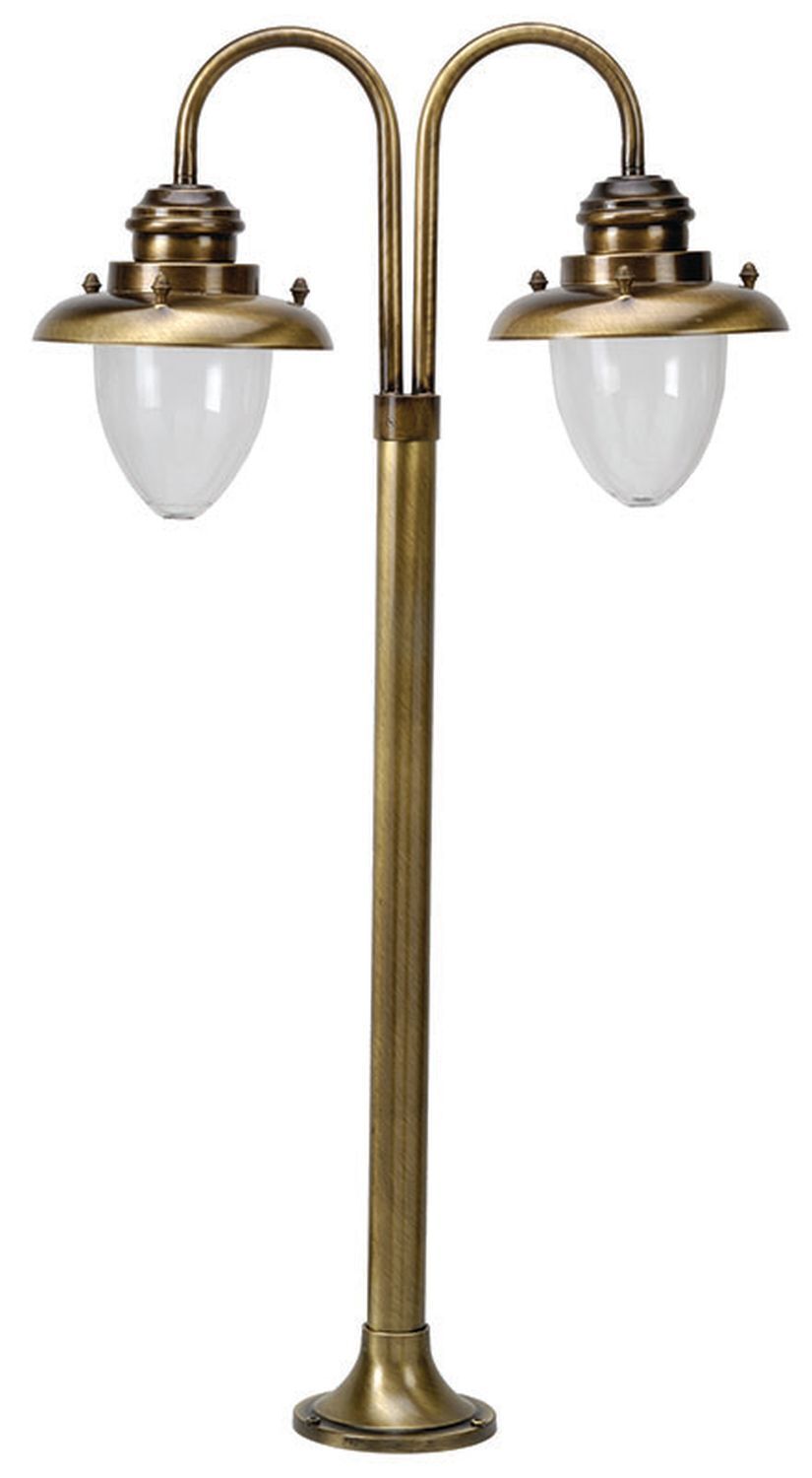 Lampadaire MARIOS résistant aux intempéries Laiton Maritim H:85cm