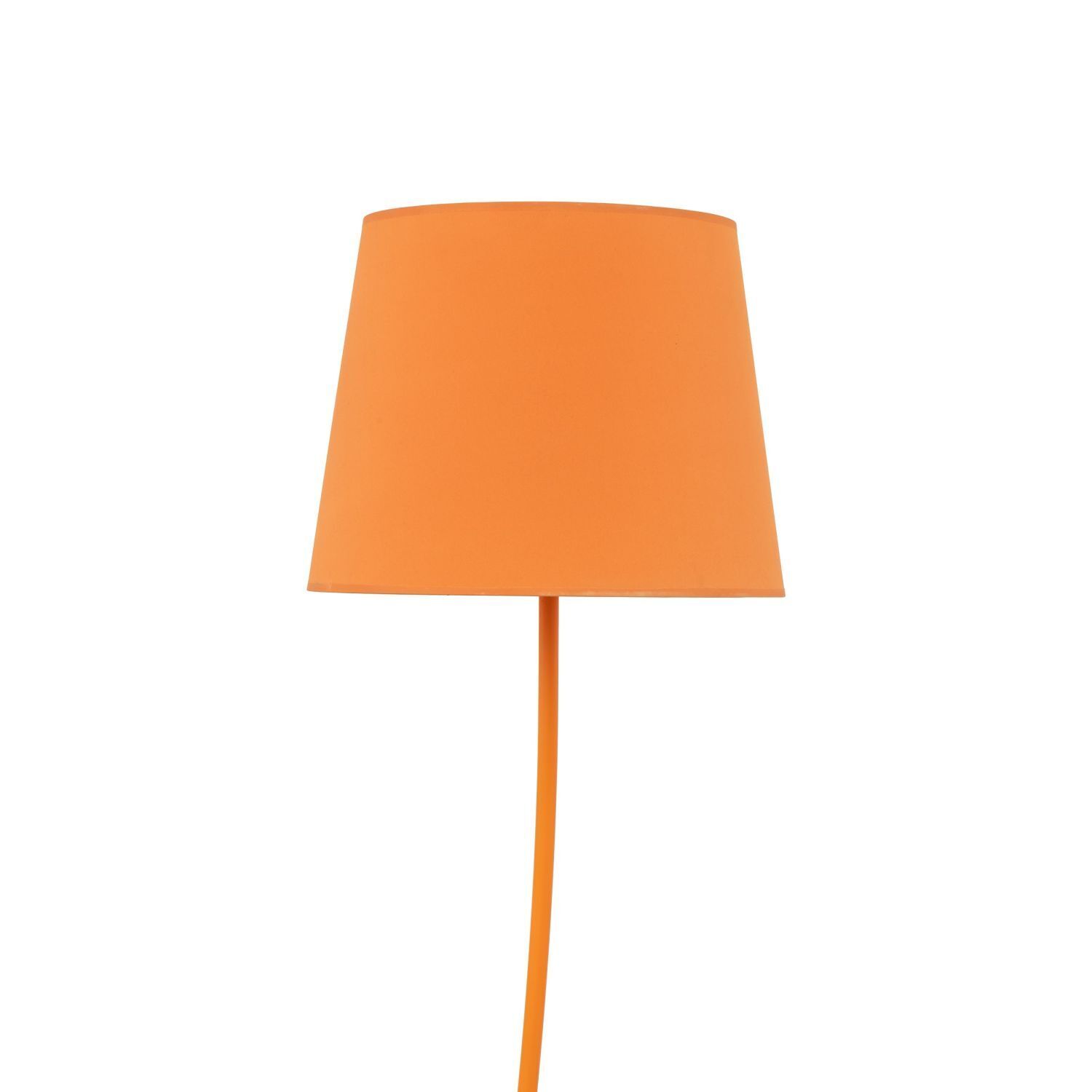 Lampadaire Chambre d'enfant Orange E27 150 cm petit tissu métal Lampe, Lampenschirm