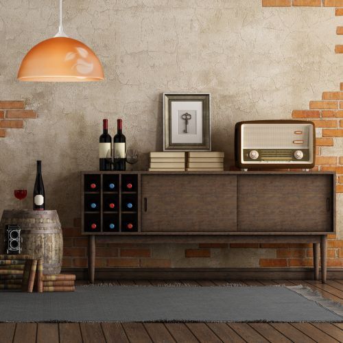 Moebel, Anrichte, Dekoration für Zuhause, Teppich