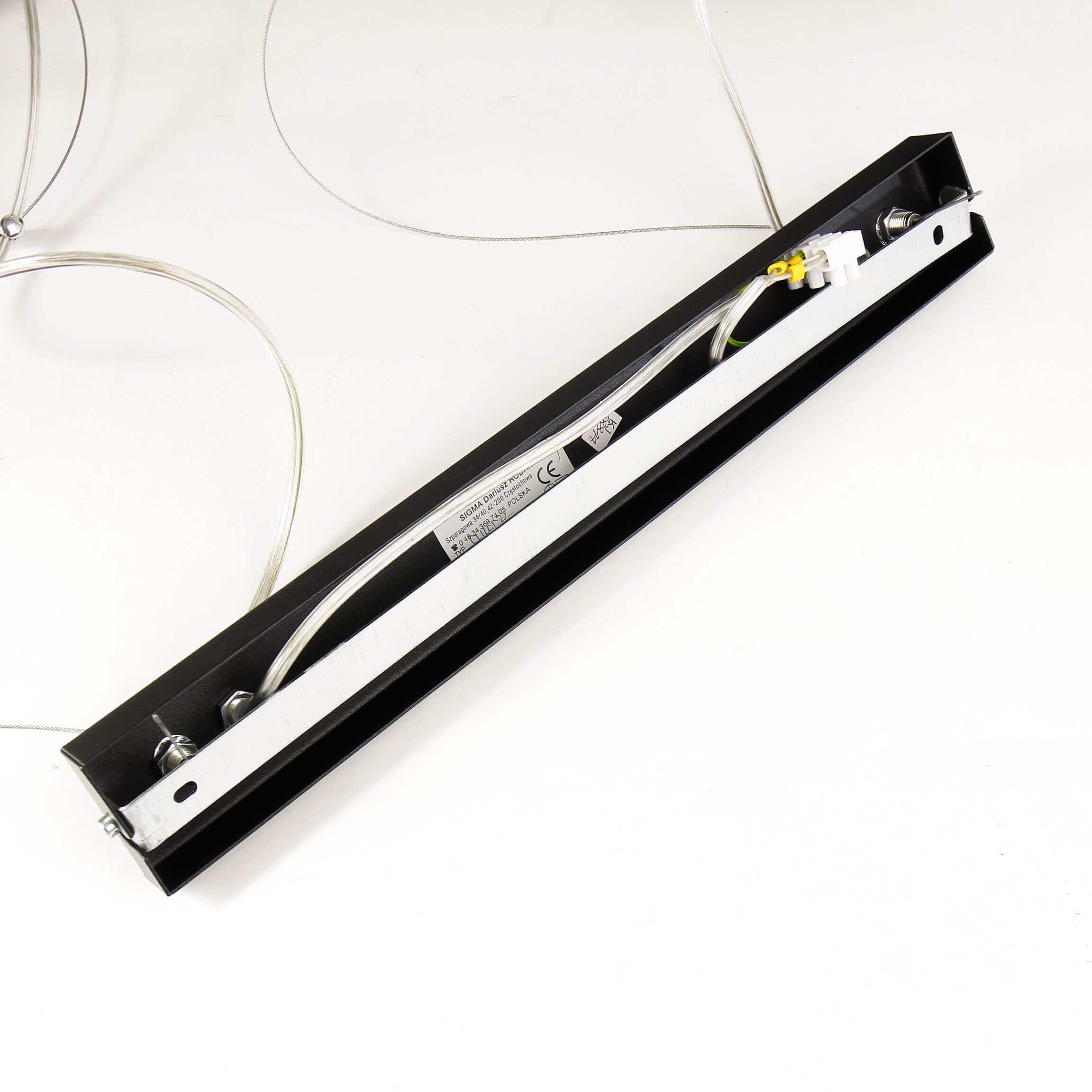 Suspension flexible Tiket ajustable Noir