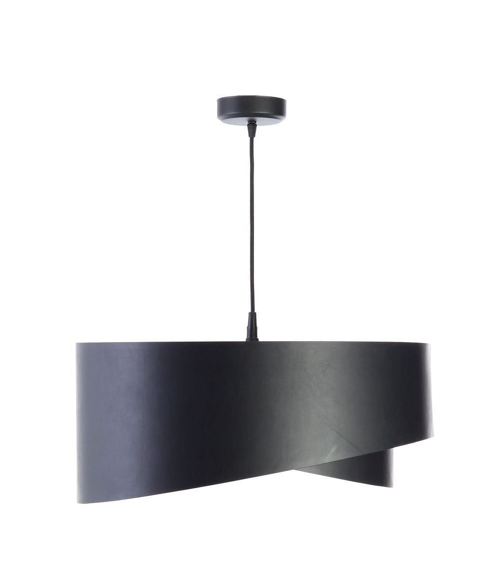 Suspension noir cuivre Ø 50 cm Latex E27 rond