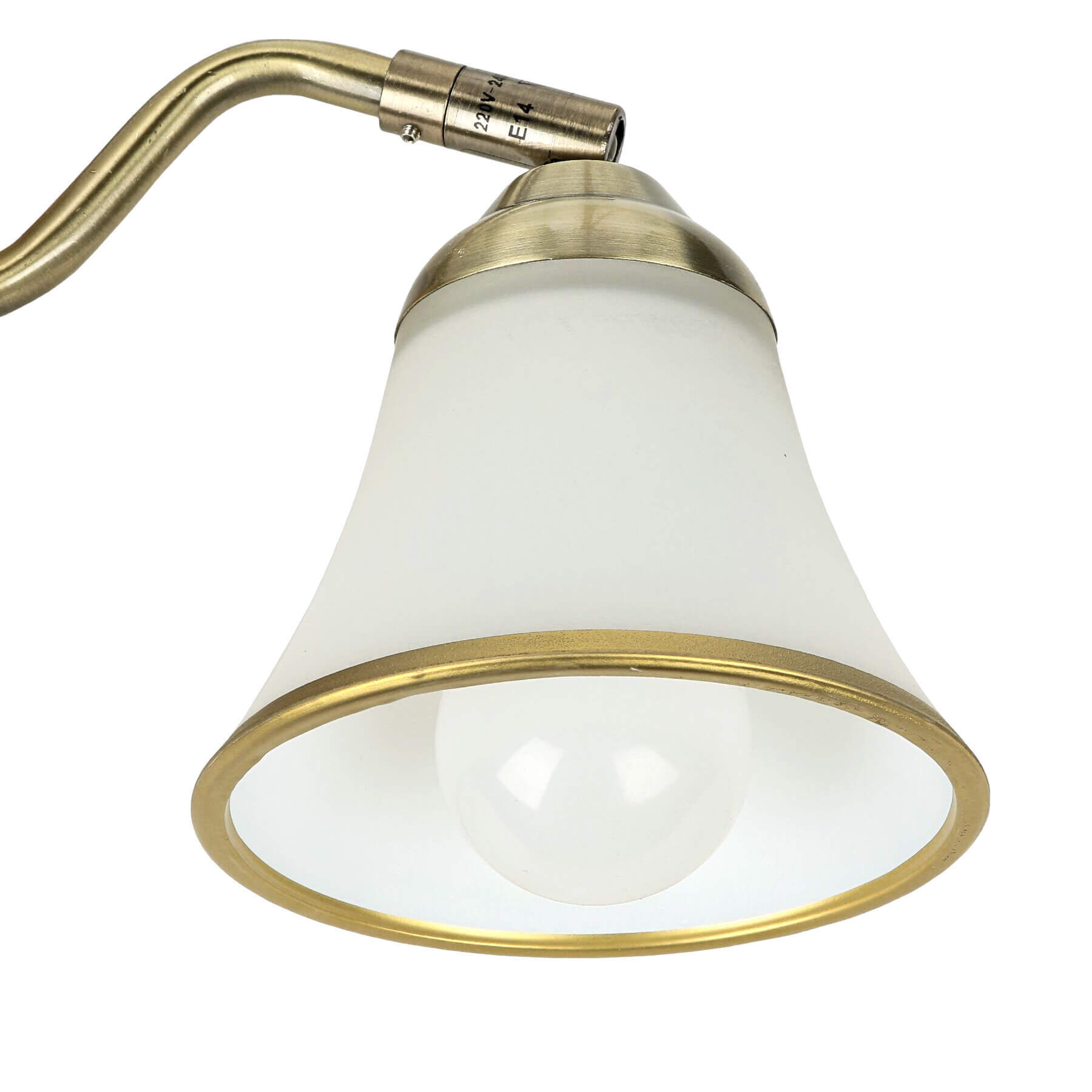 Applique de salle de bain 3xE14 67cm pivotante Art Nouveau GRANDO Lampe