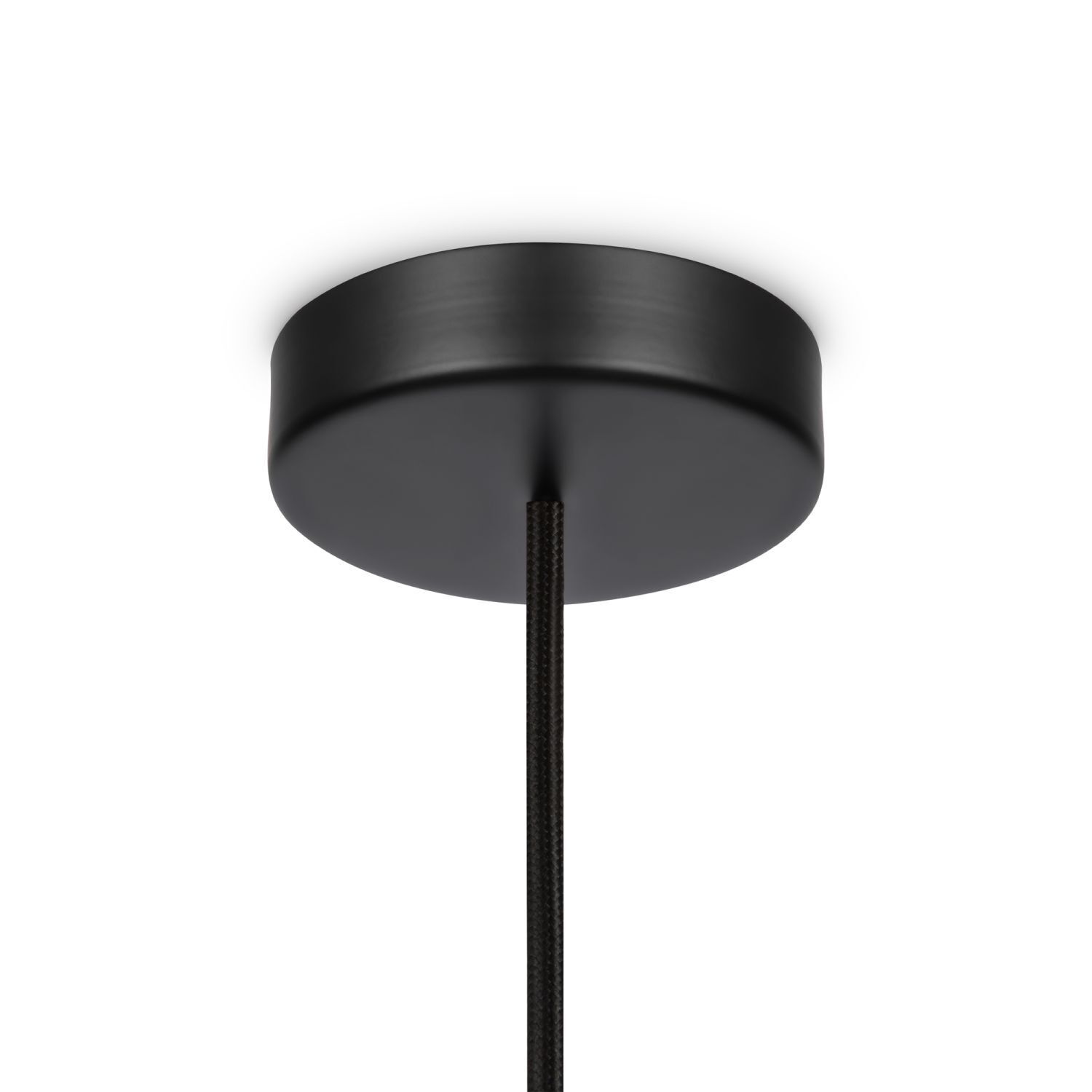 Lampe à suspendre métal verre E14 ronde Ø 8 cm H : max. 232 cm