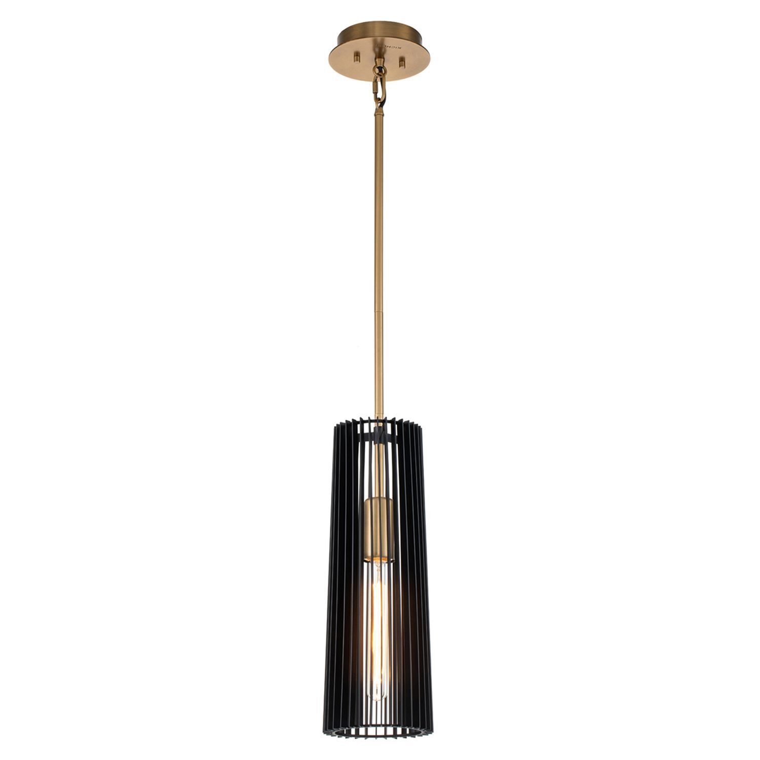 Lampe à suspendre étroite Ø 15,2 cm H : max. 149,9 cm Métal
