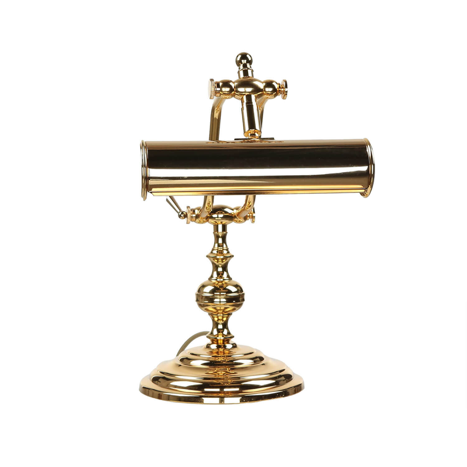 Lampe de table 24K or en laiton Premium