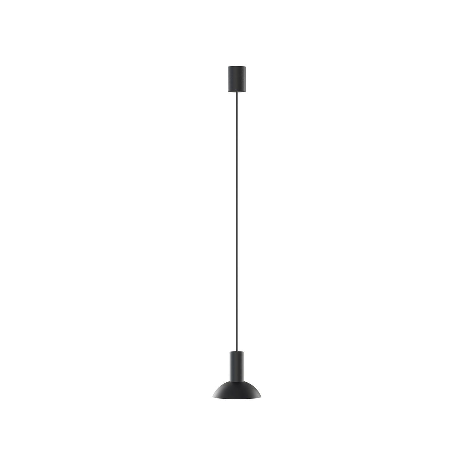 Suspension Noir GU10 Ø 15,5 cm Métal ajustable