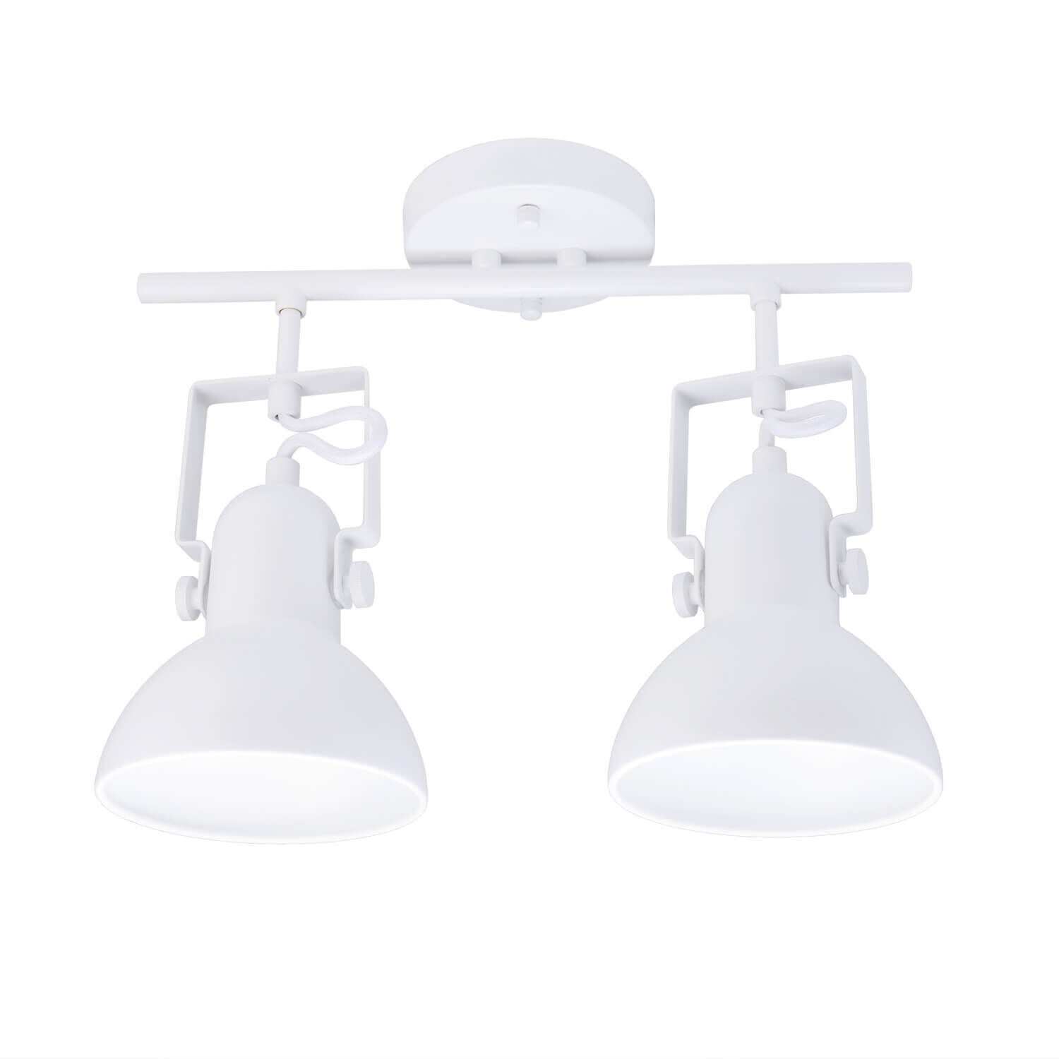 Spot de plafond blanc rétro design E14 salon Leuchte, Deckenleuchte