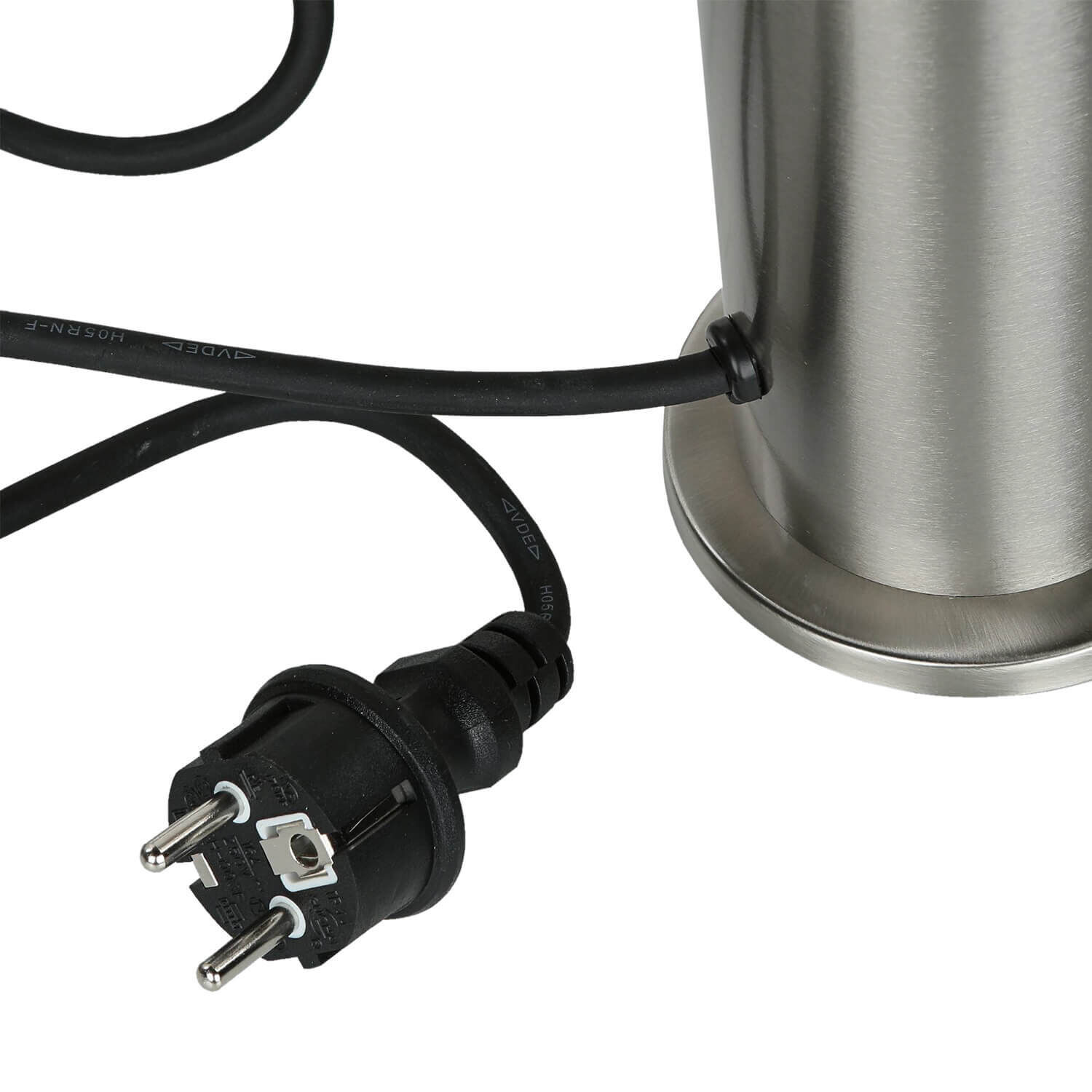 Edelstahl Außenleuchte mit Kabel + Stecker Adapter, Elektronik, Stecker