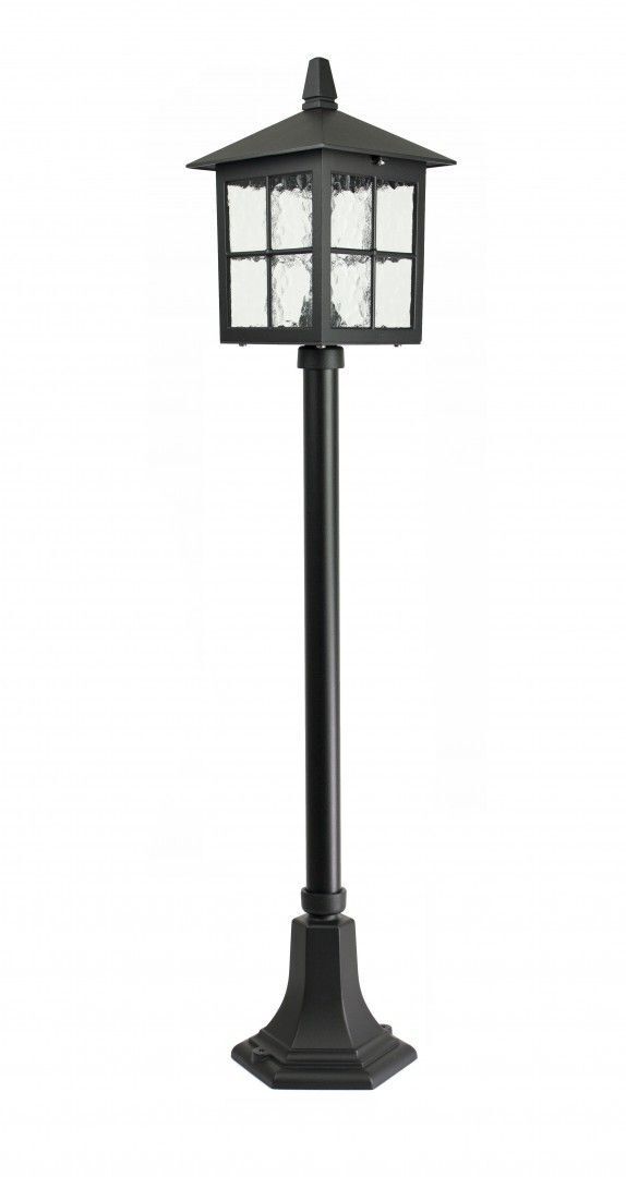 Lampe d'allée rustique BAARLE Noir IP43