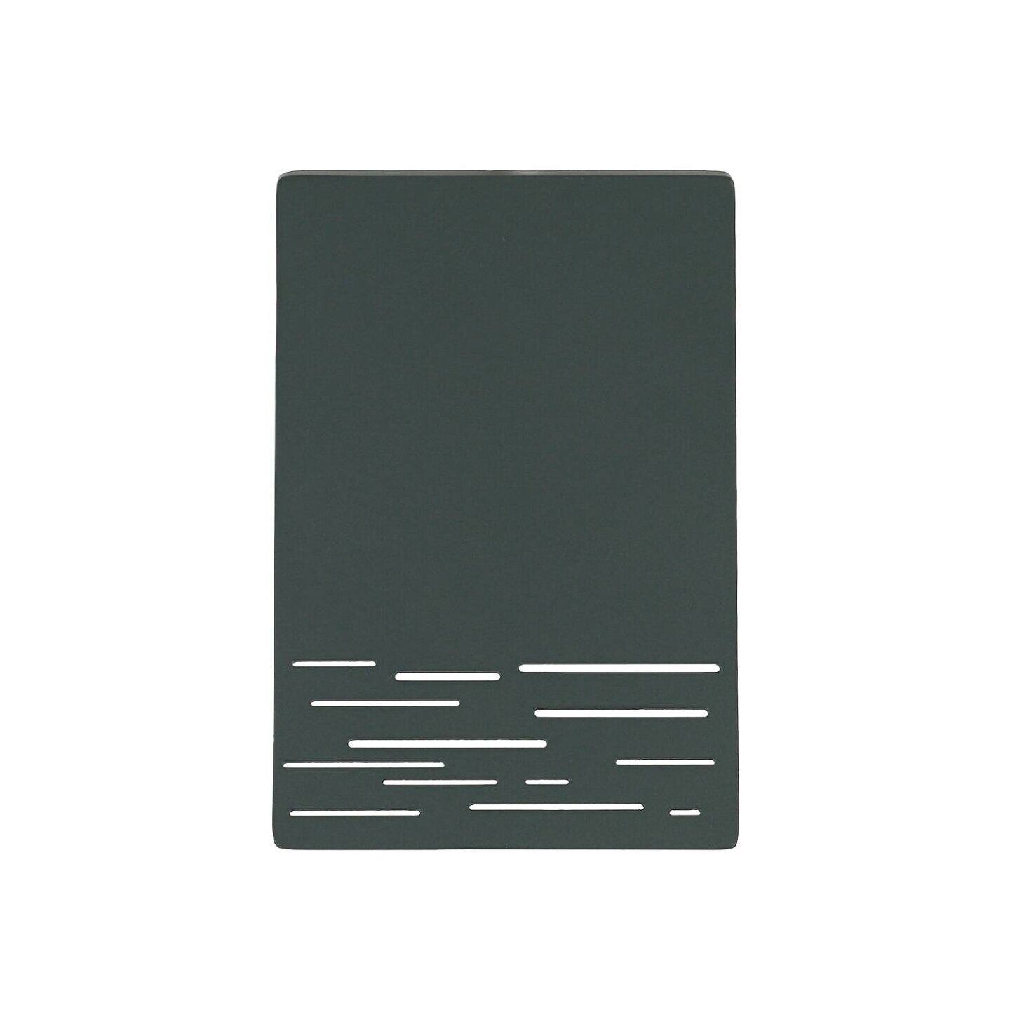 notebook, Ordner, dunkelgrau, aussparungen, minimal