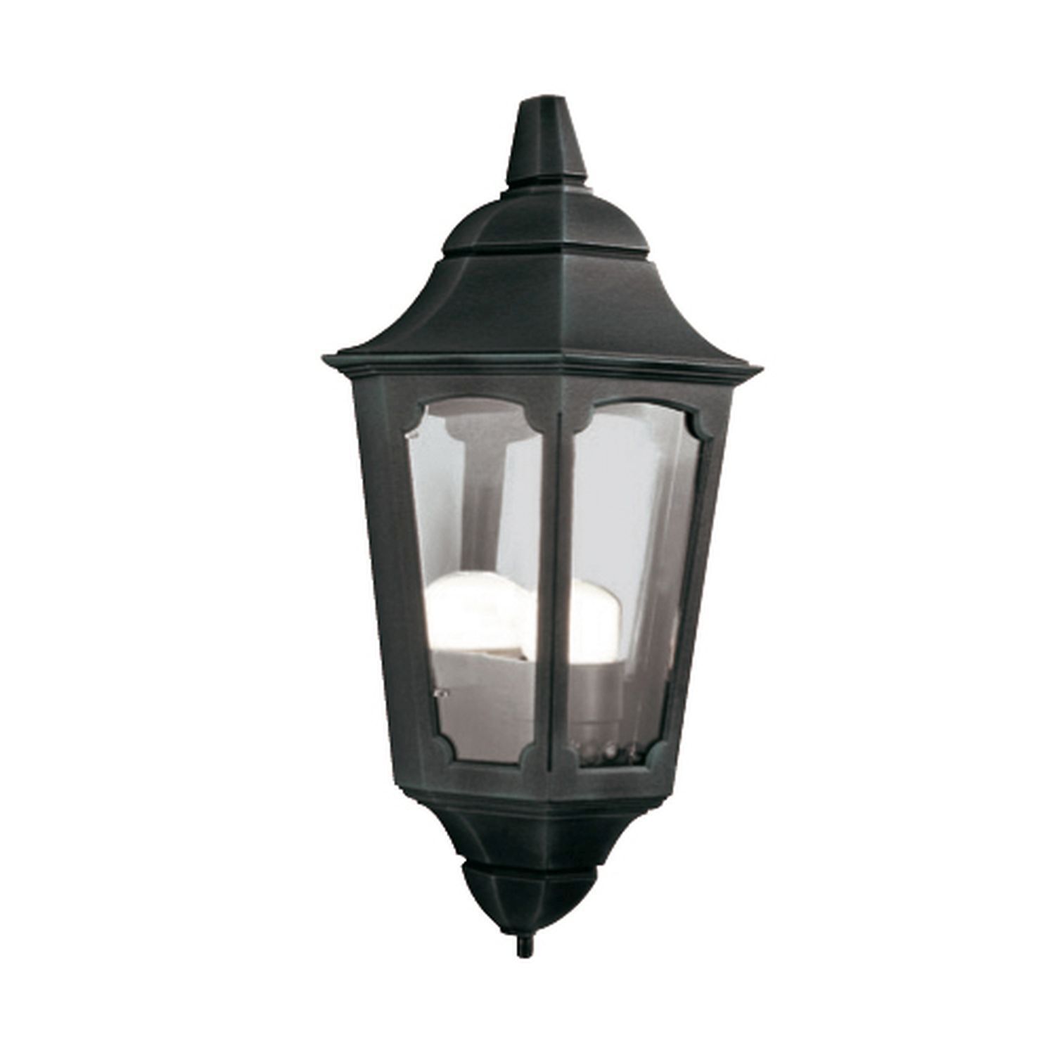 Applique Extérieur Noir Rustique IP43 Porte d'entrée
