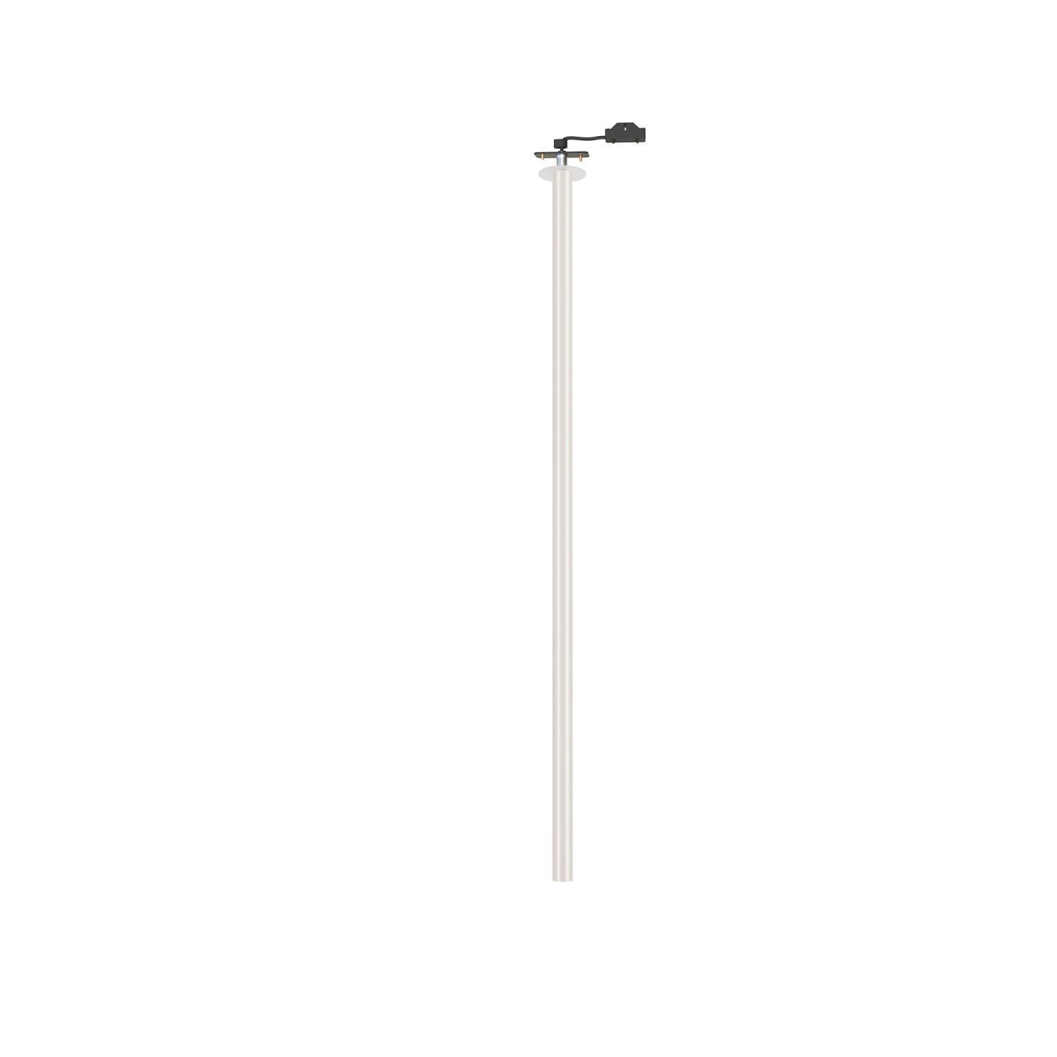Spot encastré blanc H:90 cm G9 jusqu'à 10 W accentué Laternenpfahl, Drinnen