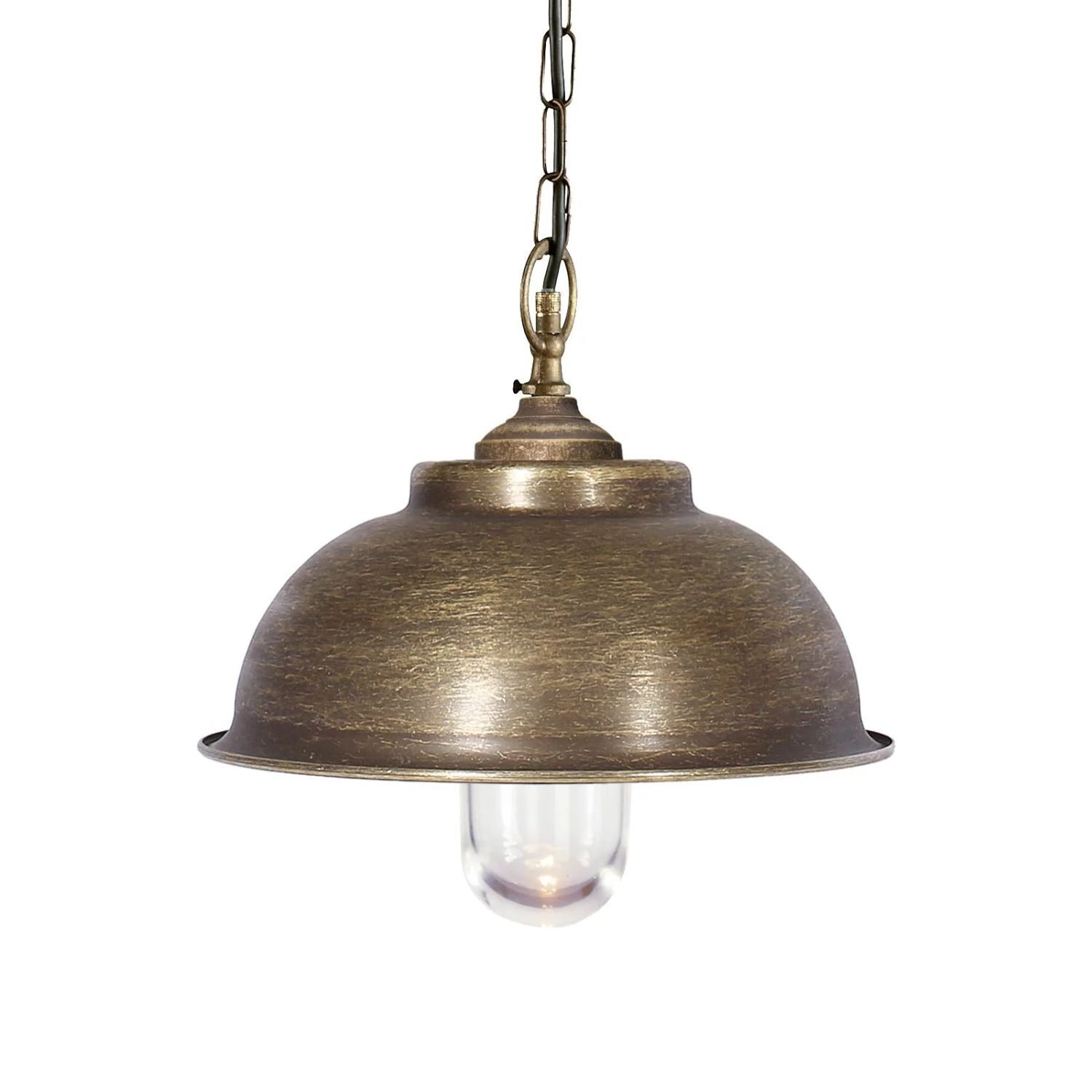 Lustre suspendu en laiton Lipari Leuchte, Bronze, Lampe, Deckenleuchte