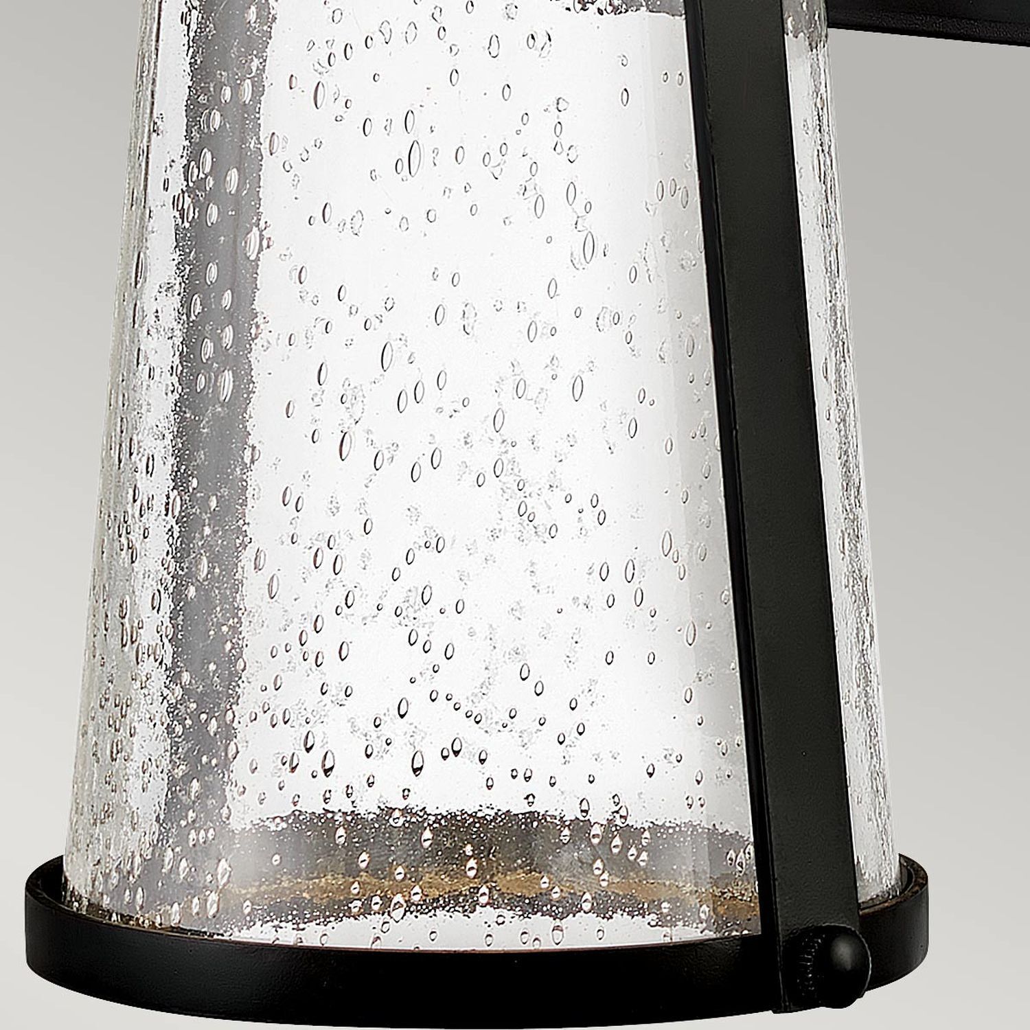 Applique murale extérieure GU10 IP44 H : 30,7 cm Noir