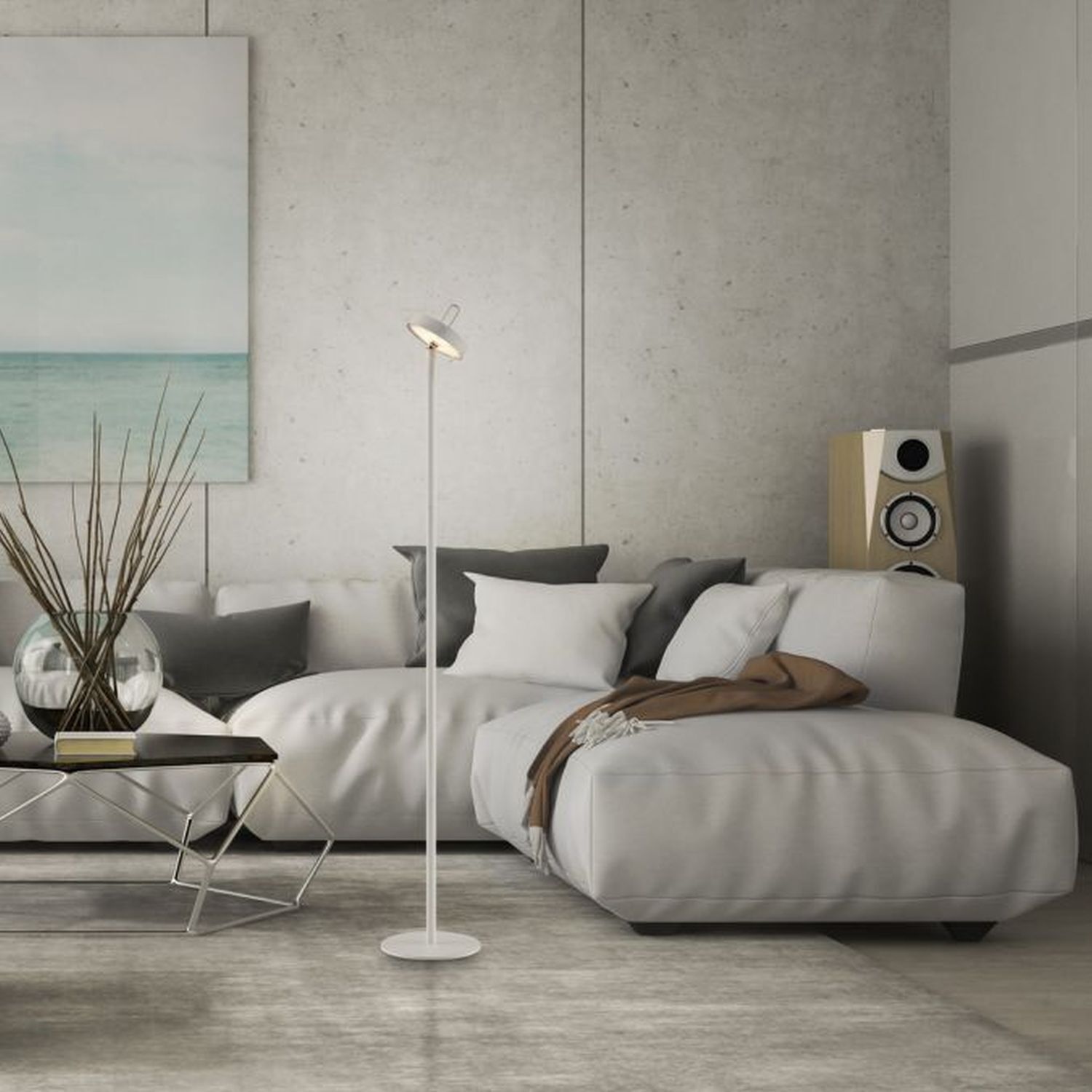 Lampe, Mobiliar, Couch, Stehlampe