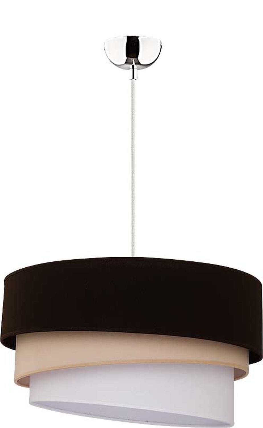 Lampe à suspendre stylée FELICITA Marron Moderne Ø45cm