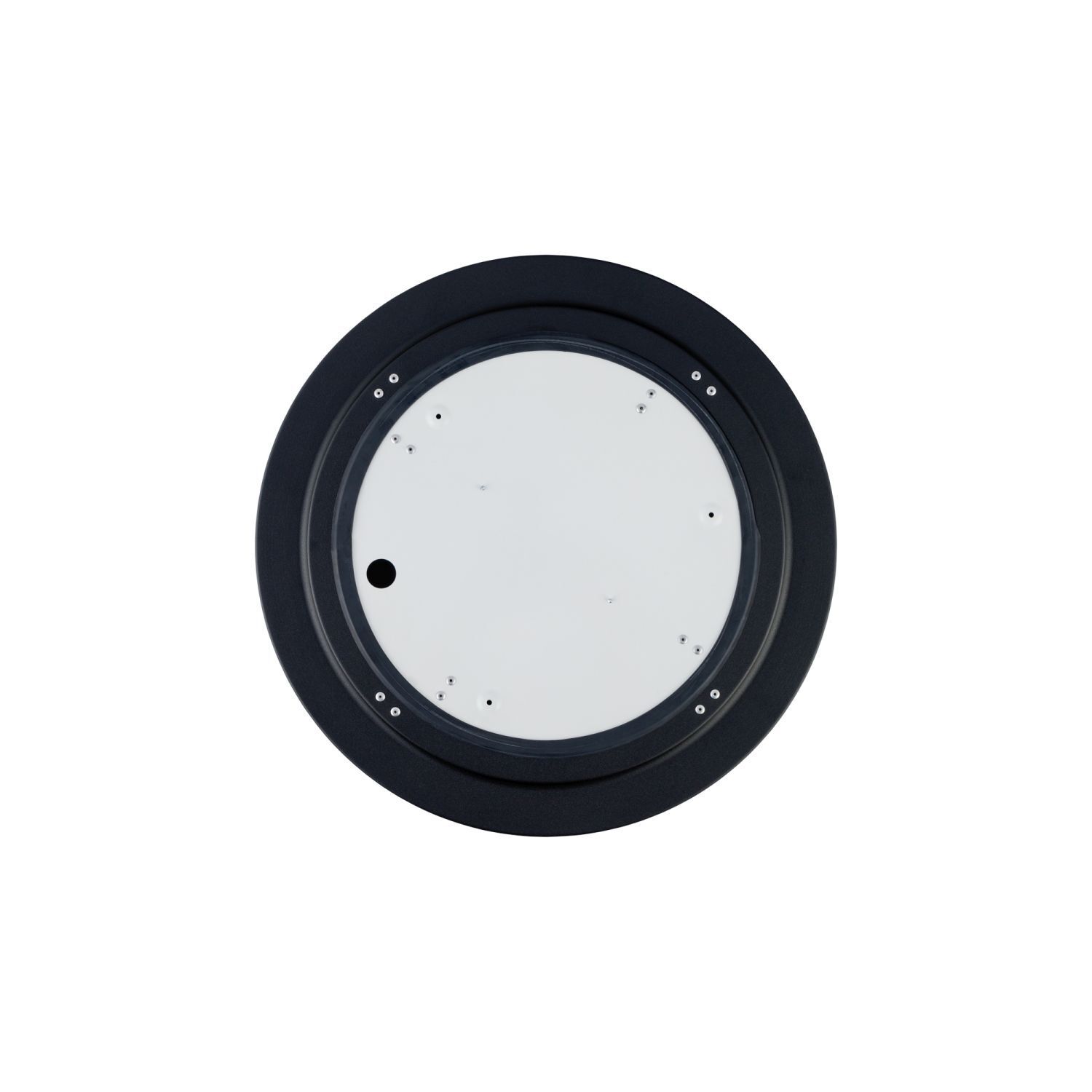 Plafonnier 3 flammes noir E14 Ø 40,5 cm rond