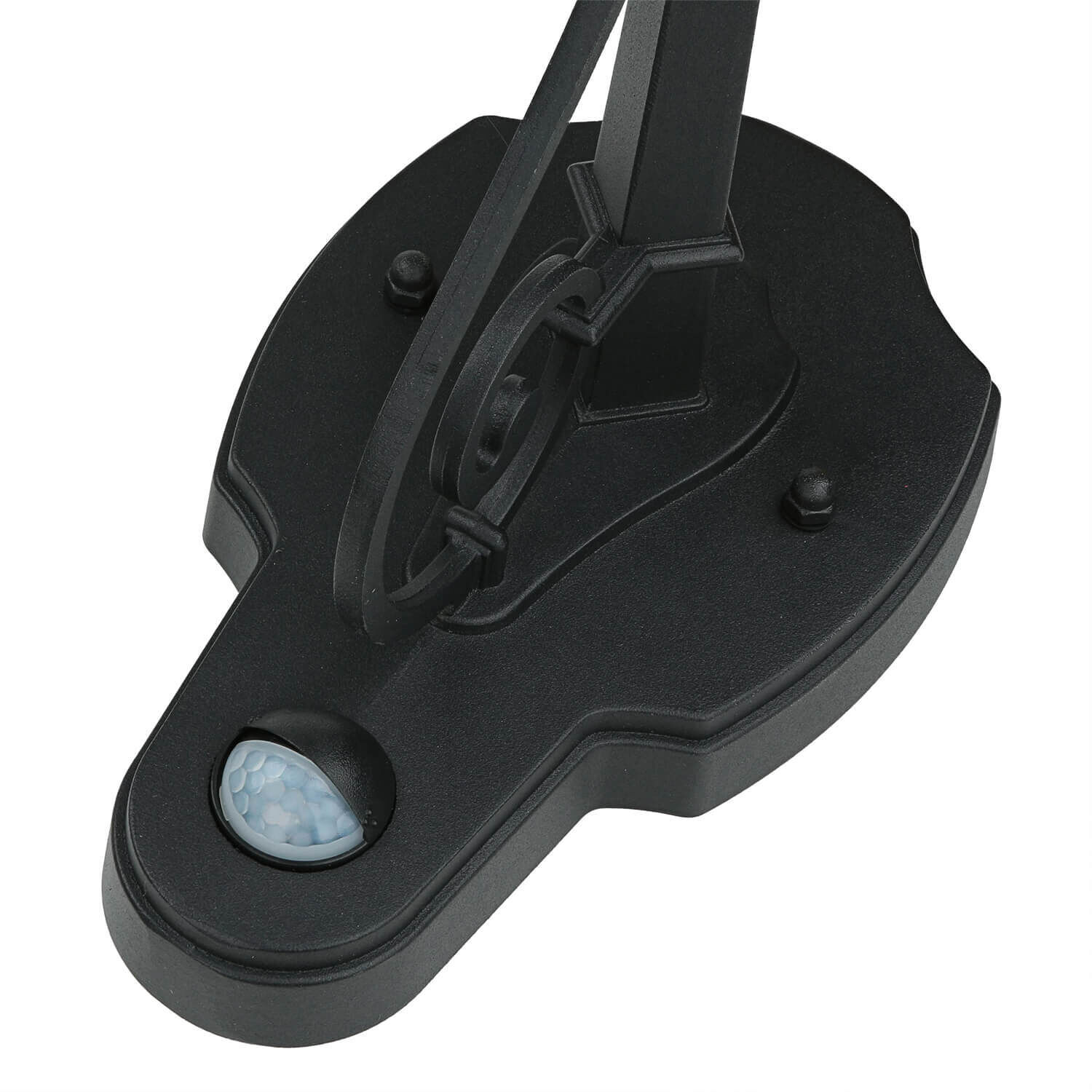 Applique d'extérieur Noir E27 H : 54 cm Rustique Verre Alu Applique d'extérieur Noir E27 H : 54 cm Rustique Verre Alu