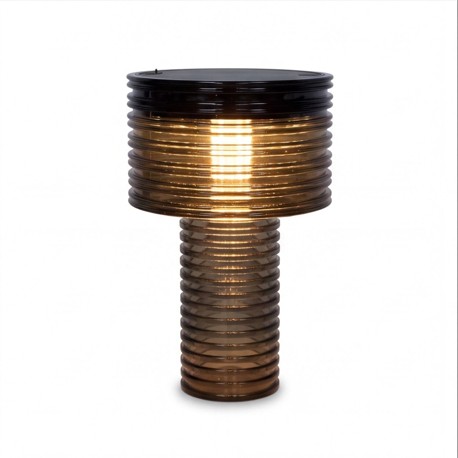 solarleuchte-moderne-led-aussenleuchte-solar-tischleuchte-haru-1x-led-mit-4w-leuchtmittel-inklusive-grau-dimmbar-pmma-lele141774-03 Lampenfuß, Glasslampenfuß, Tischlampe, Bronzefarben, Räucherkerzenhalter