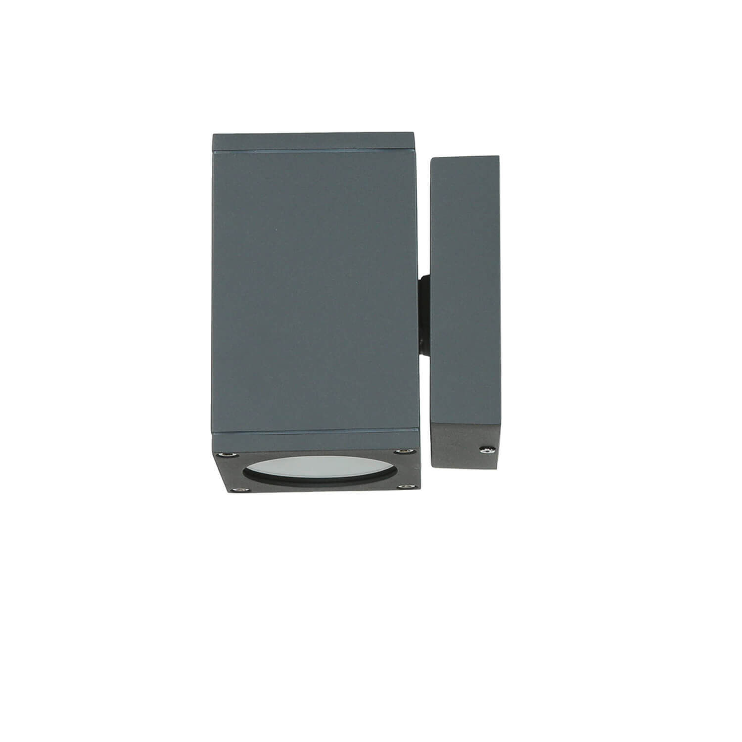 Luminaire extérieur anthracite aluminium carré IP54