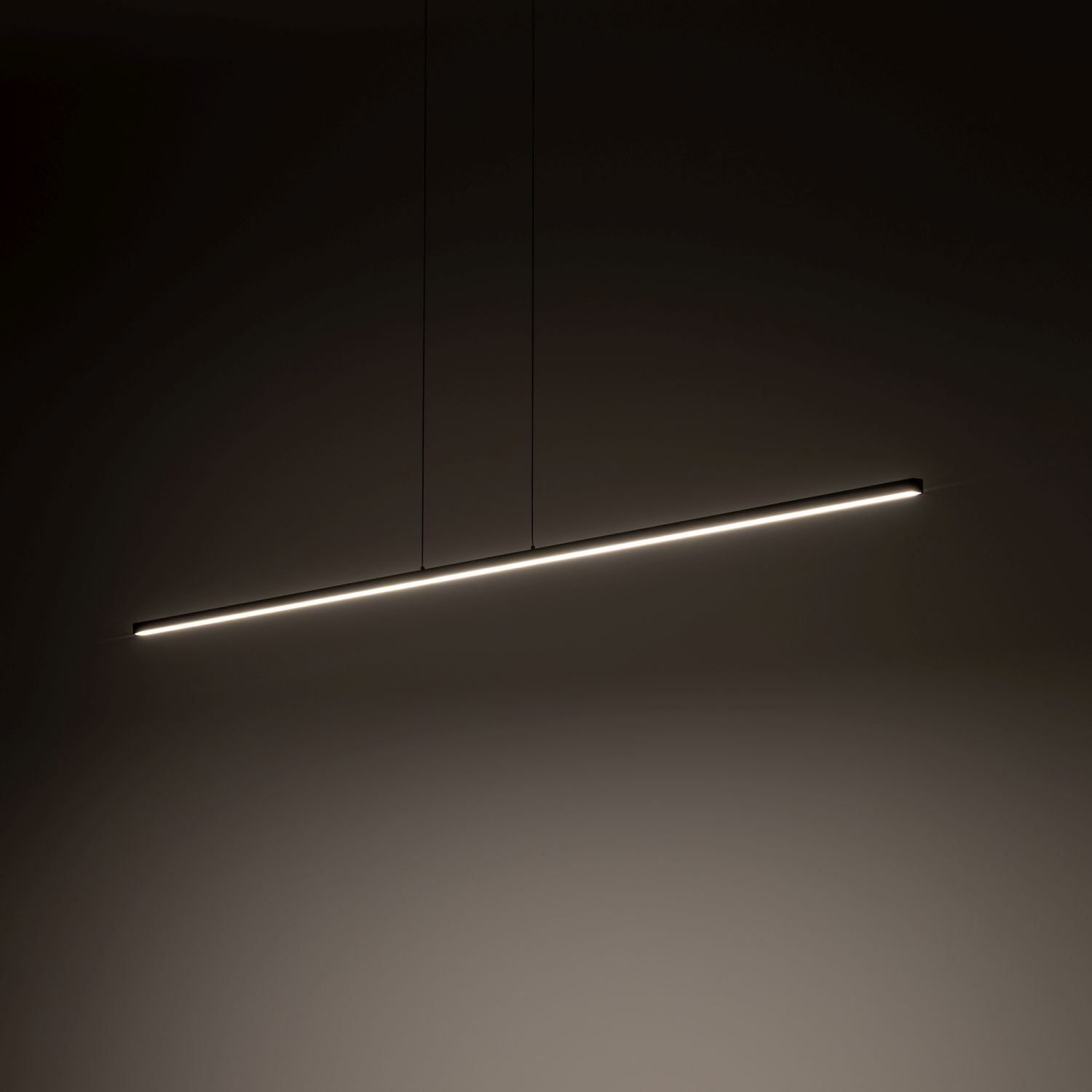 Lampe à suspendre Table de salle à manger LED Noir L : 180 cm de long