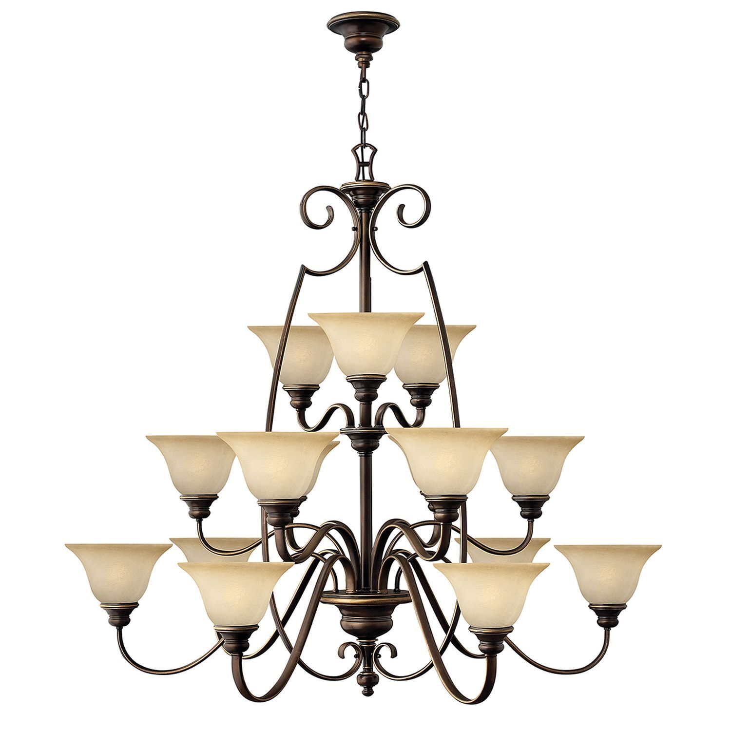 Lustre ANABELL Ø1,2m design rustique grand