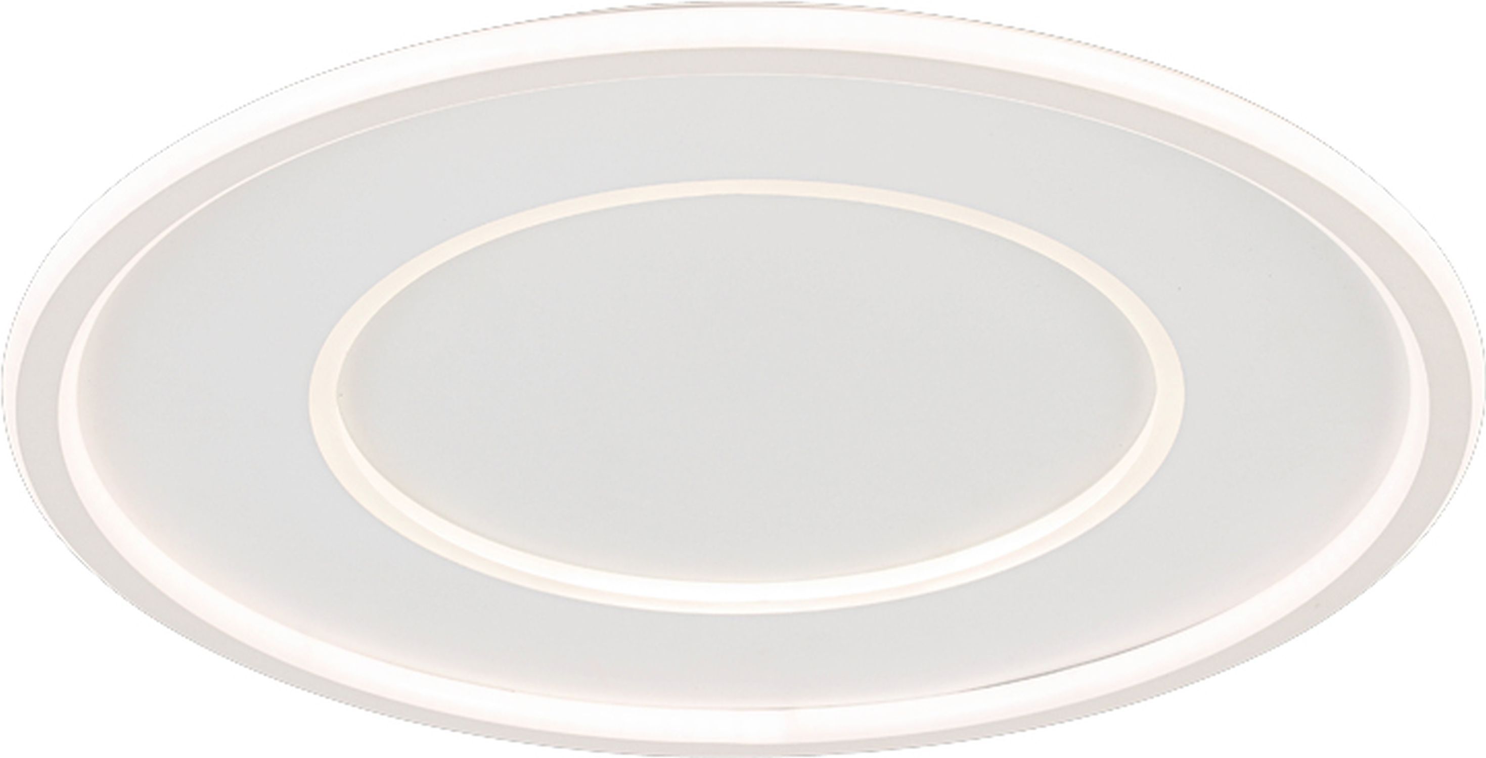 Plafonnier LED rond Ø 42 cm Télécommande Changement de couleur Dimmer