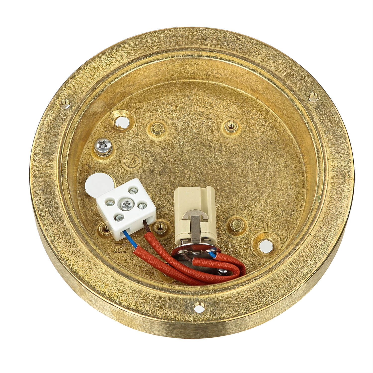 Petite applique AGIA laiton Maritim IP64 maison
