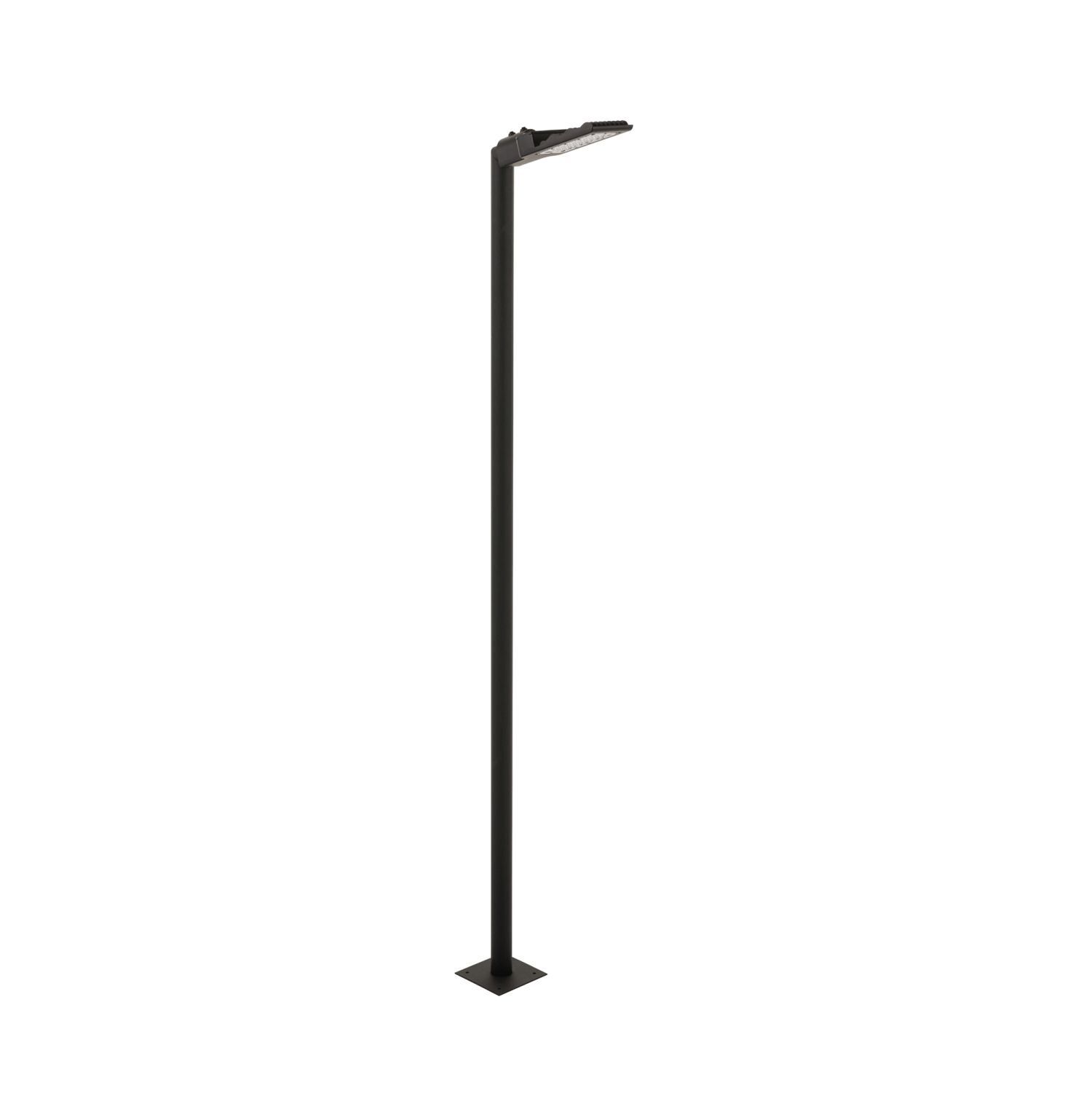 Luminaire d'allée LED noir IP65 3000 K 3600 lm 285 cm