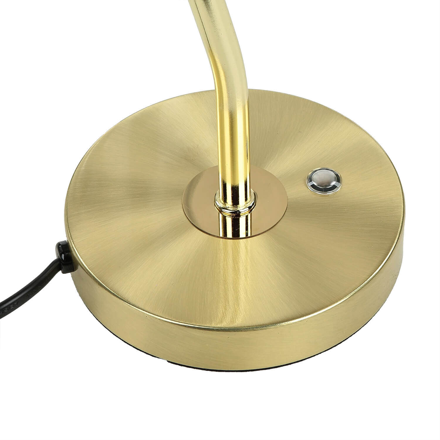 Lampe de table LED laiton mat
