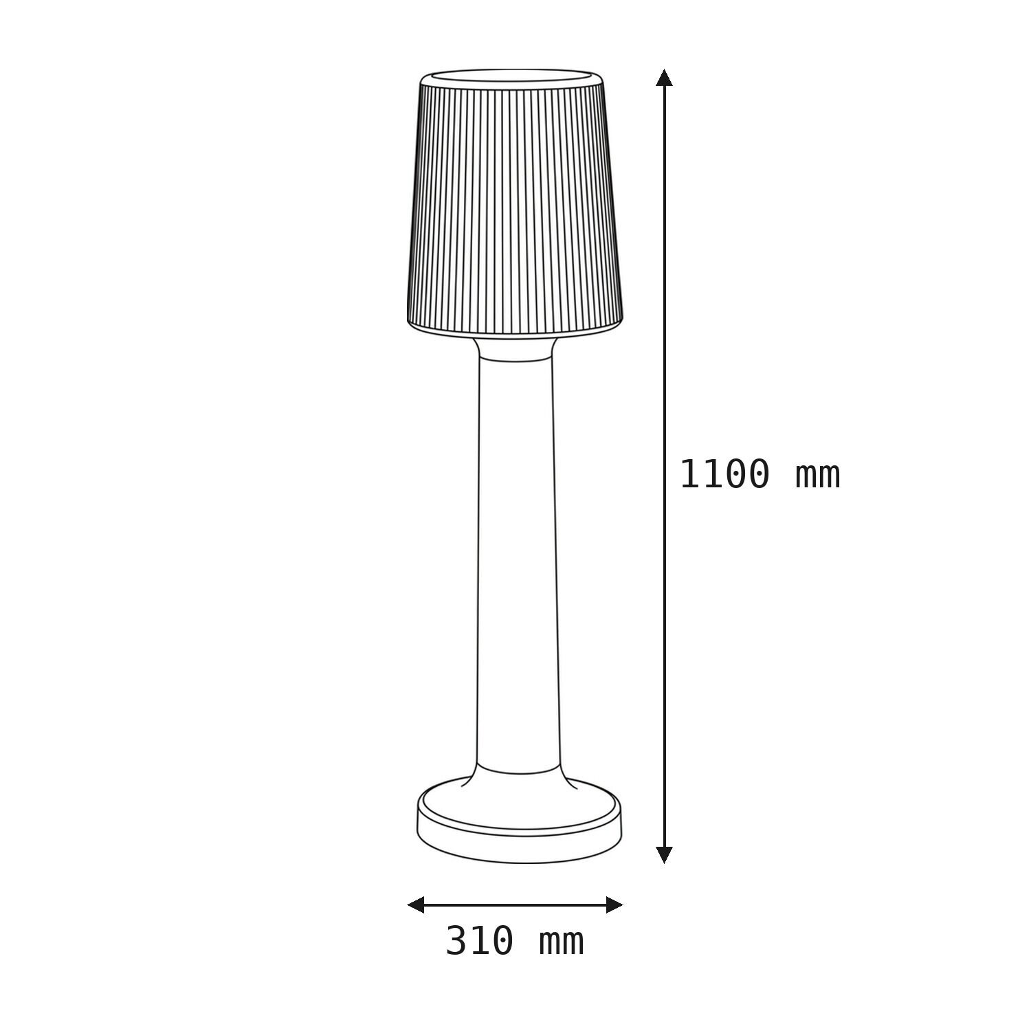 Tischlampe, Stehlampe, Lampenschirm, Maße, Flach?