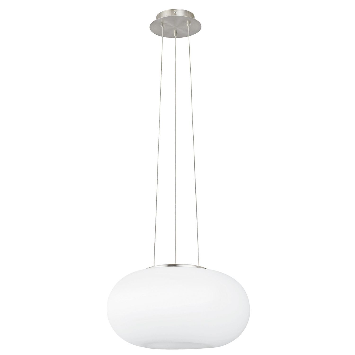 Extraordinaire lampe à suspendre Optica Blanc Ø35cm 2-Flmg