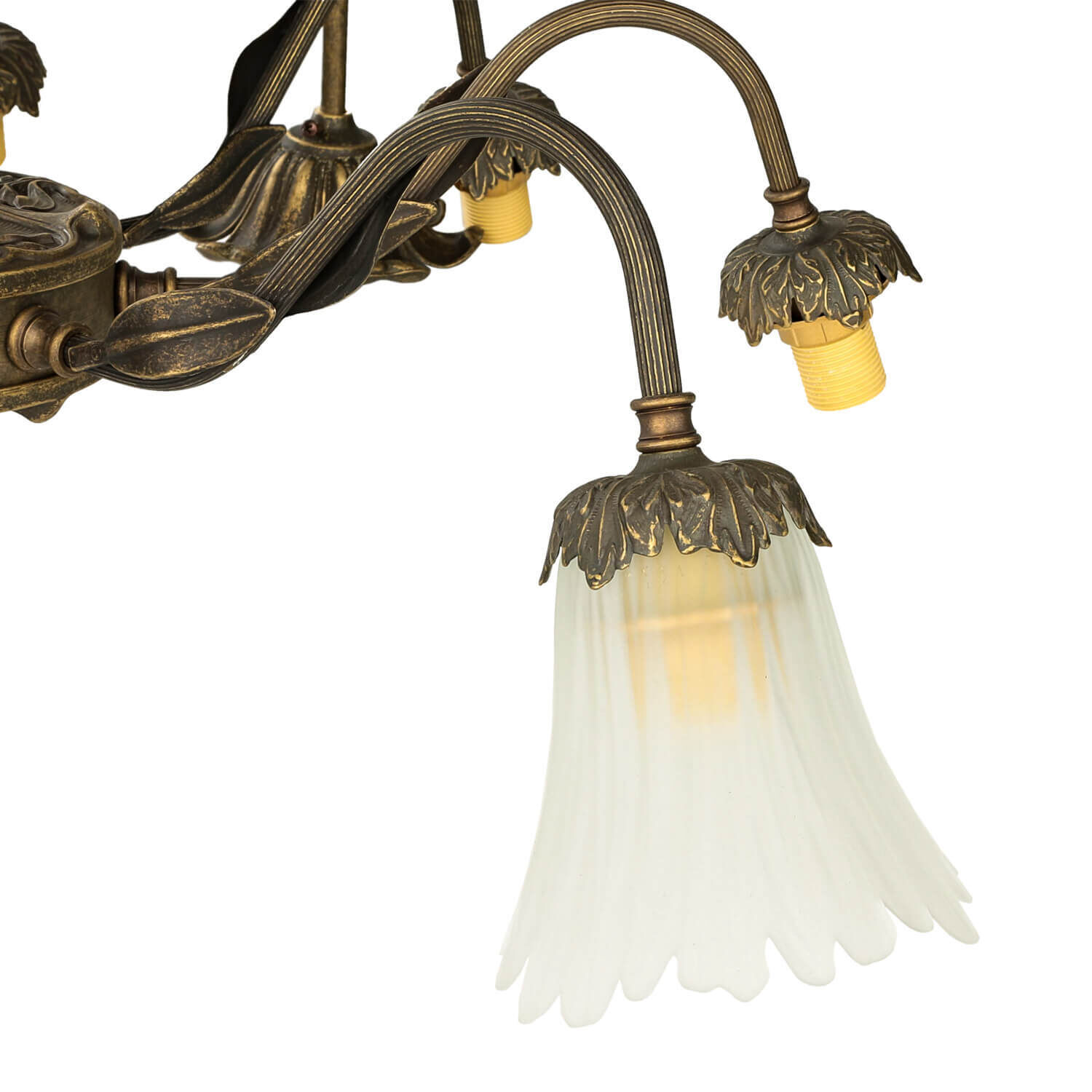 Premium Hängeleuchte Ø65cm 6-Flmg Bronze, Leuchte, Lampe