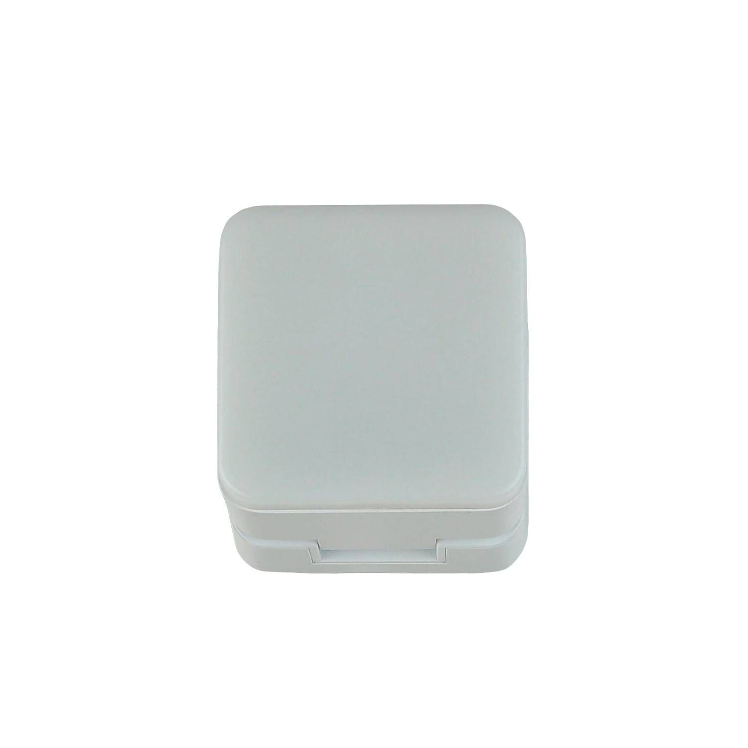 kleine box, Kunststoffhülle, Aufbewahrungsbox, Grauweiß, Schutzhülle