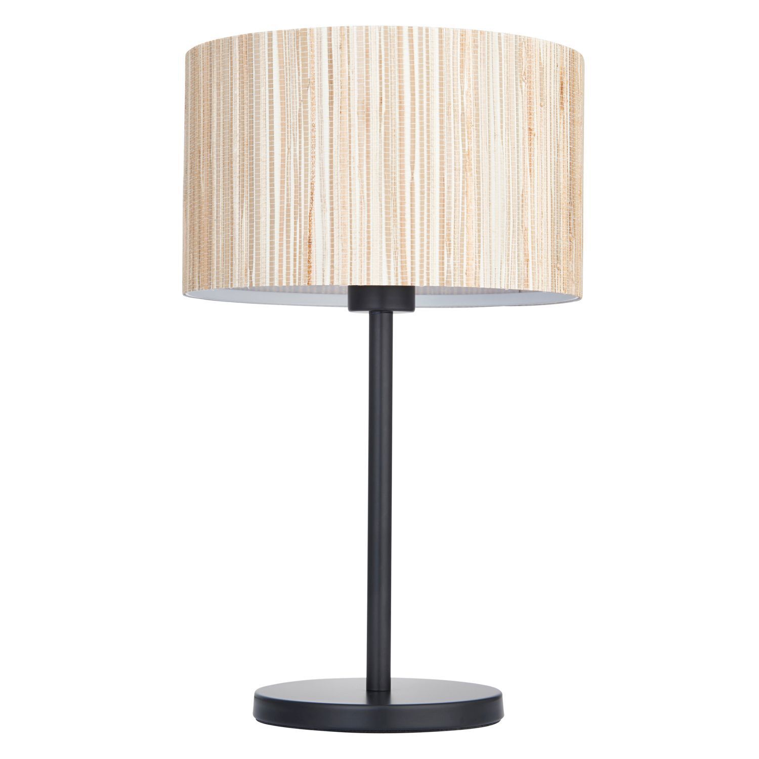 Lampe de table E27 41 cm de haut Herbe de mer Métal Moderne Boho
