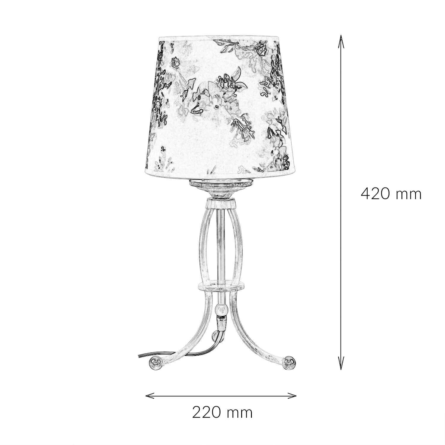 Lampe, Tischlampe, Lampenschirm