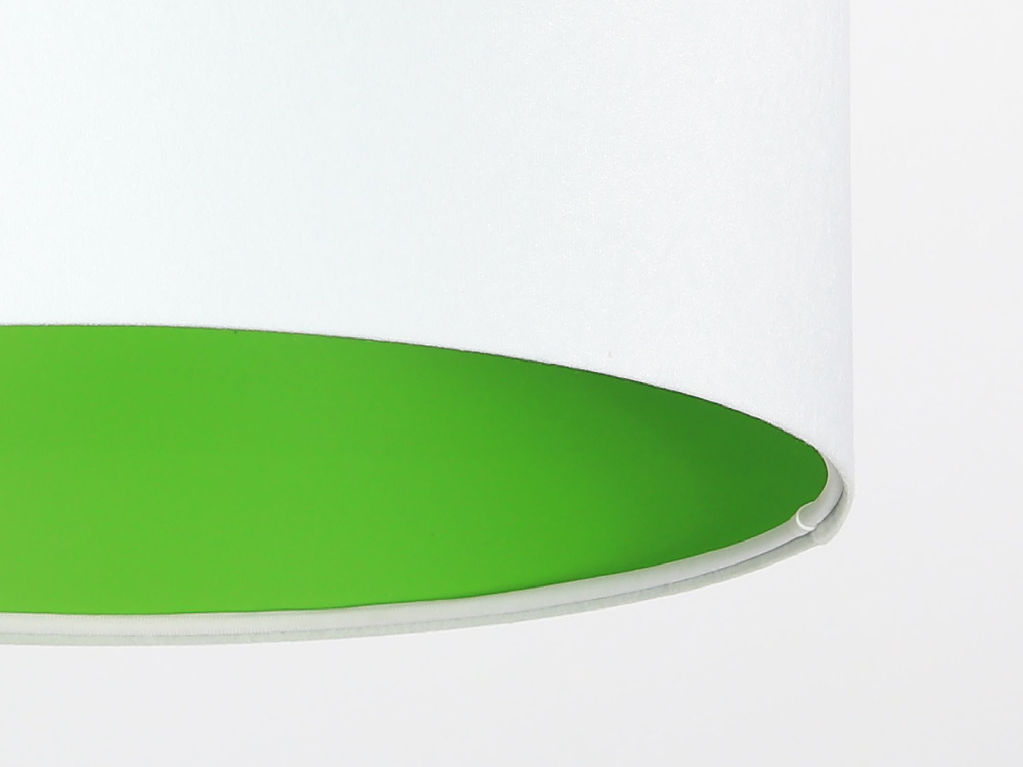 Suspension Blanc Vert Rétro ronde Lampe de table à manger