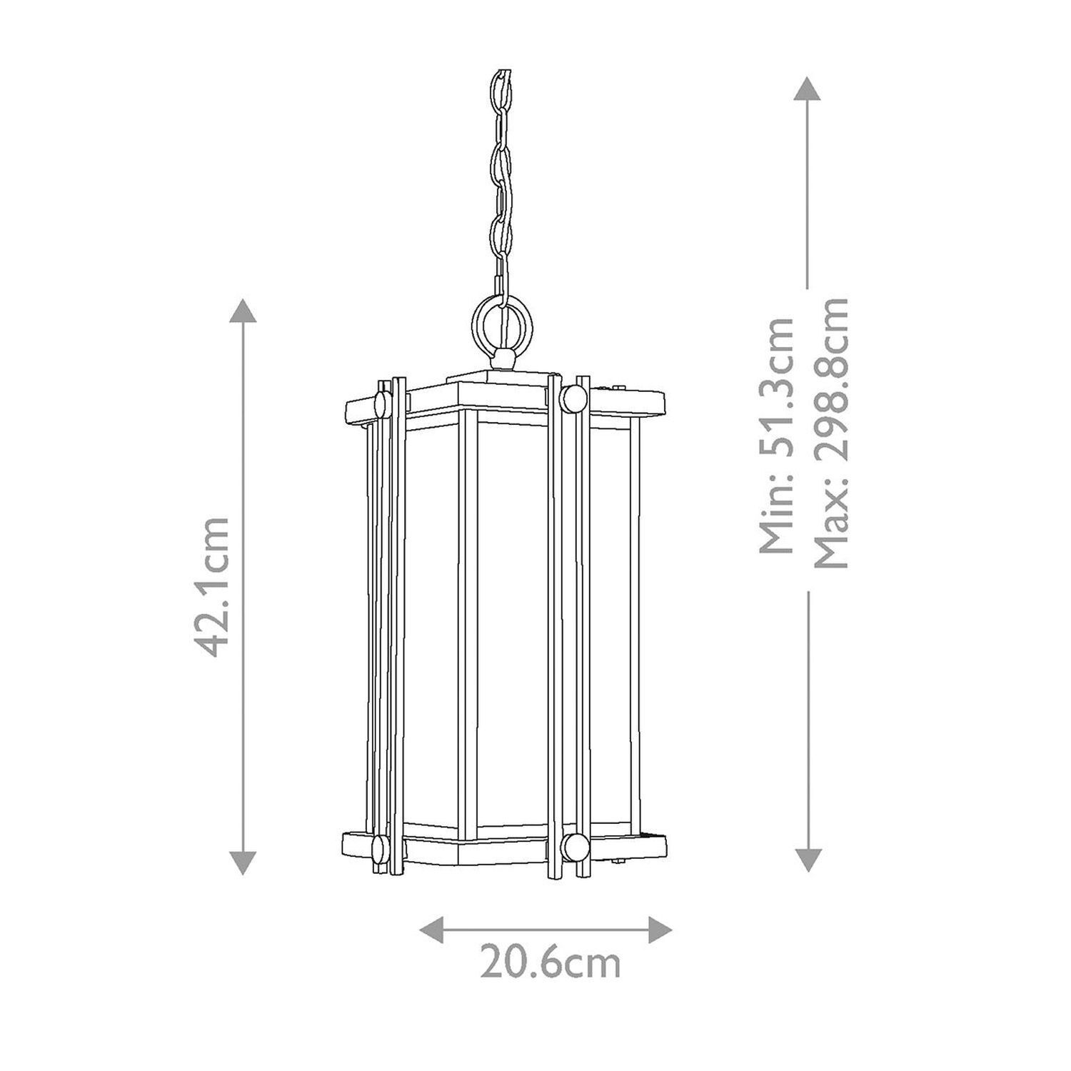 aussen-haengeleuchte-gordon-1-flammig-bronze-antik-gold-modern-design-196-2 hängende laterne, pendel lampe, metallrahmen, laternen-konstruktion, kette aufgehängt