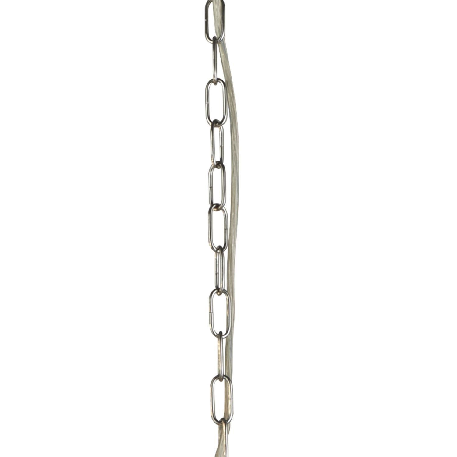 Lampe à suspendre cristal 5x E14 D : 44 cm Art Déco rond
