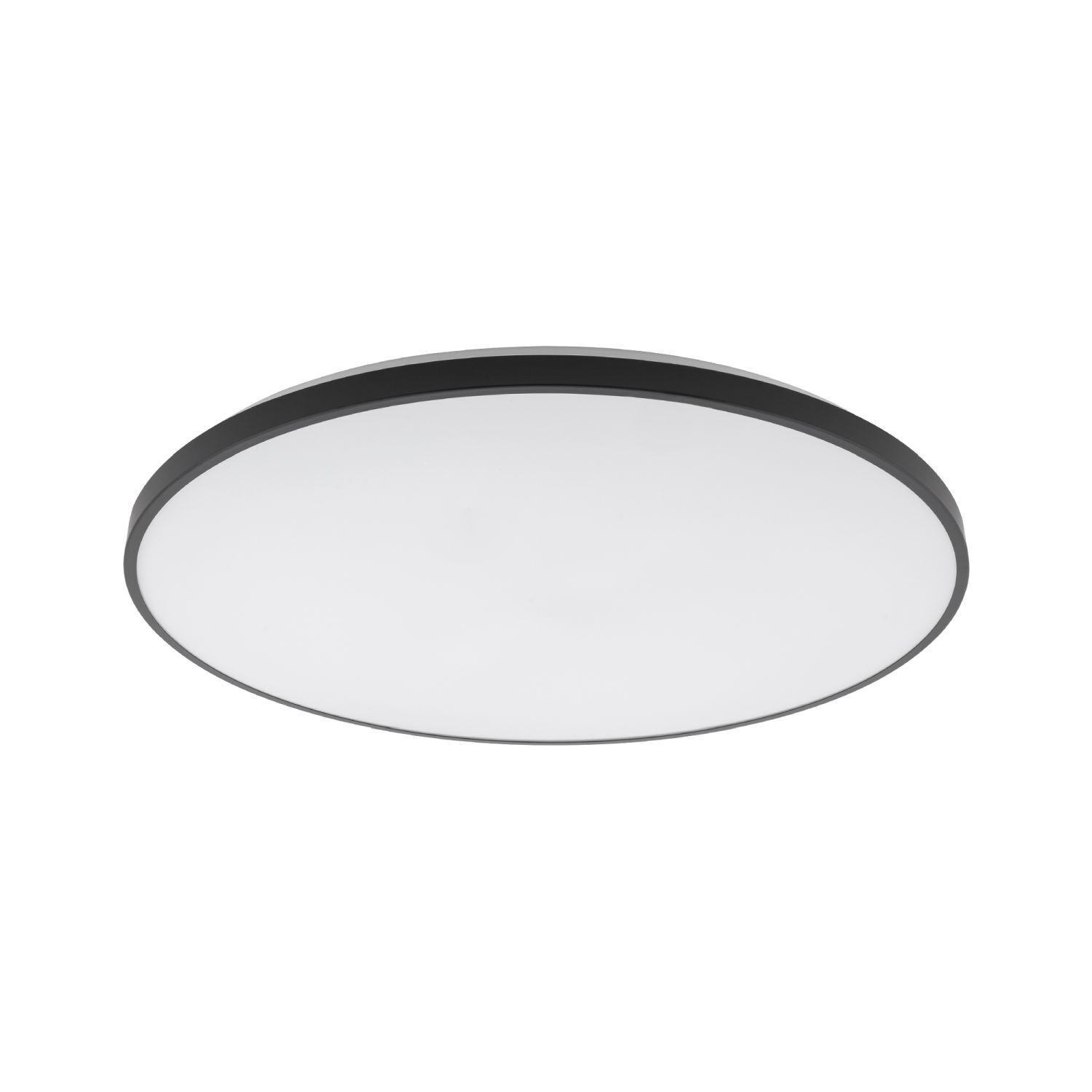 Plafonnier LED noir Ø64,2 cm 64 W 4700 lm faible éblouissement