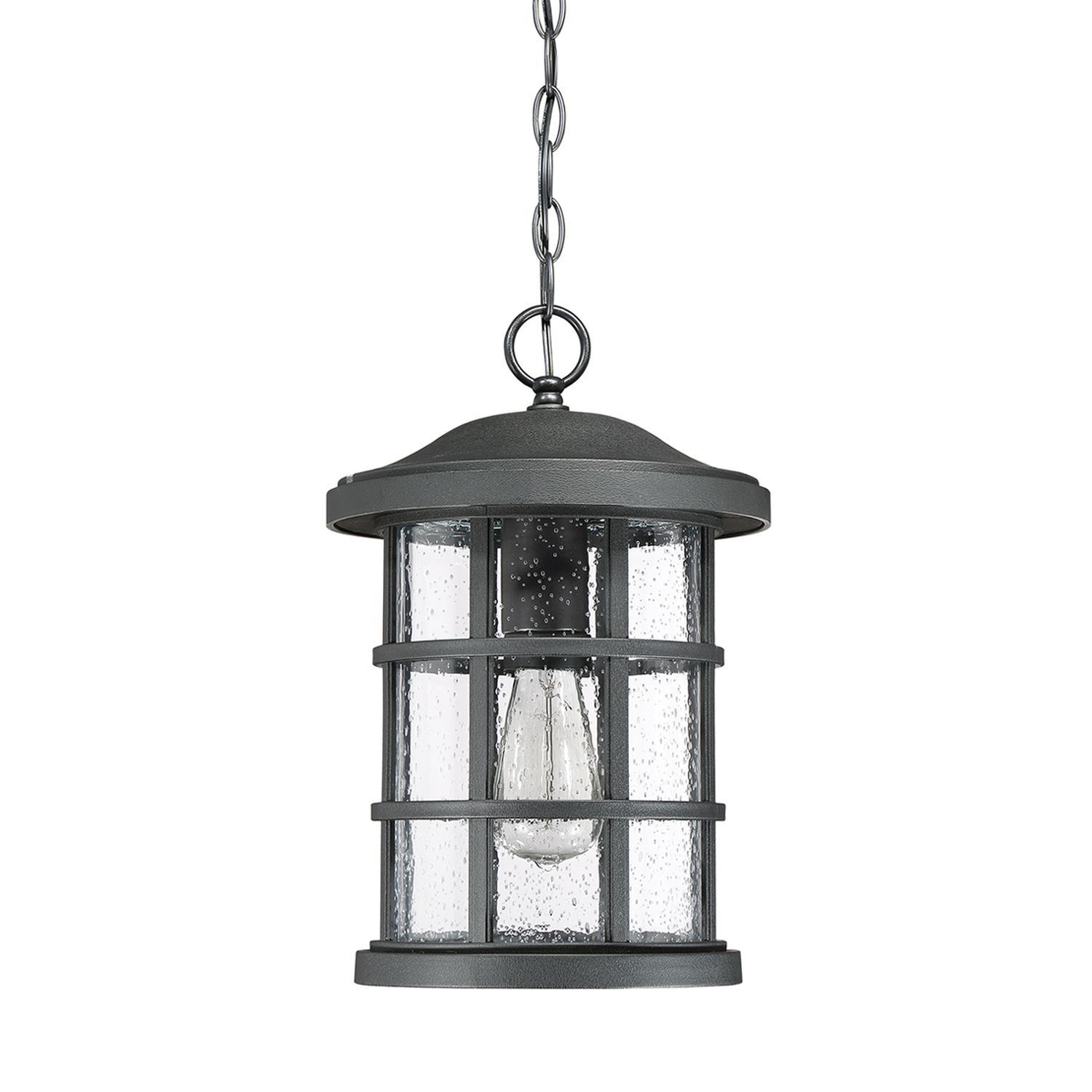 Suspension extérieure IP44 E27 Rustikal Noir antique