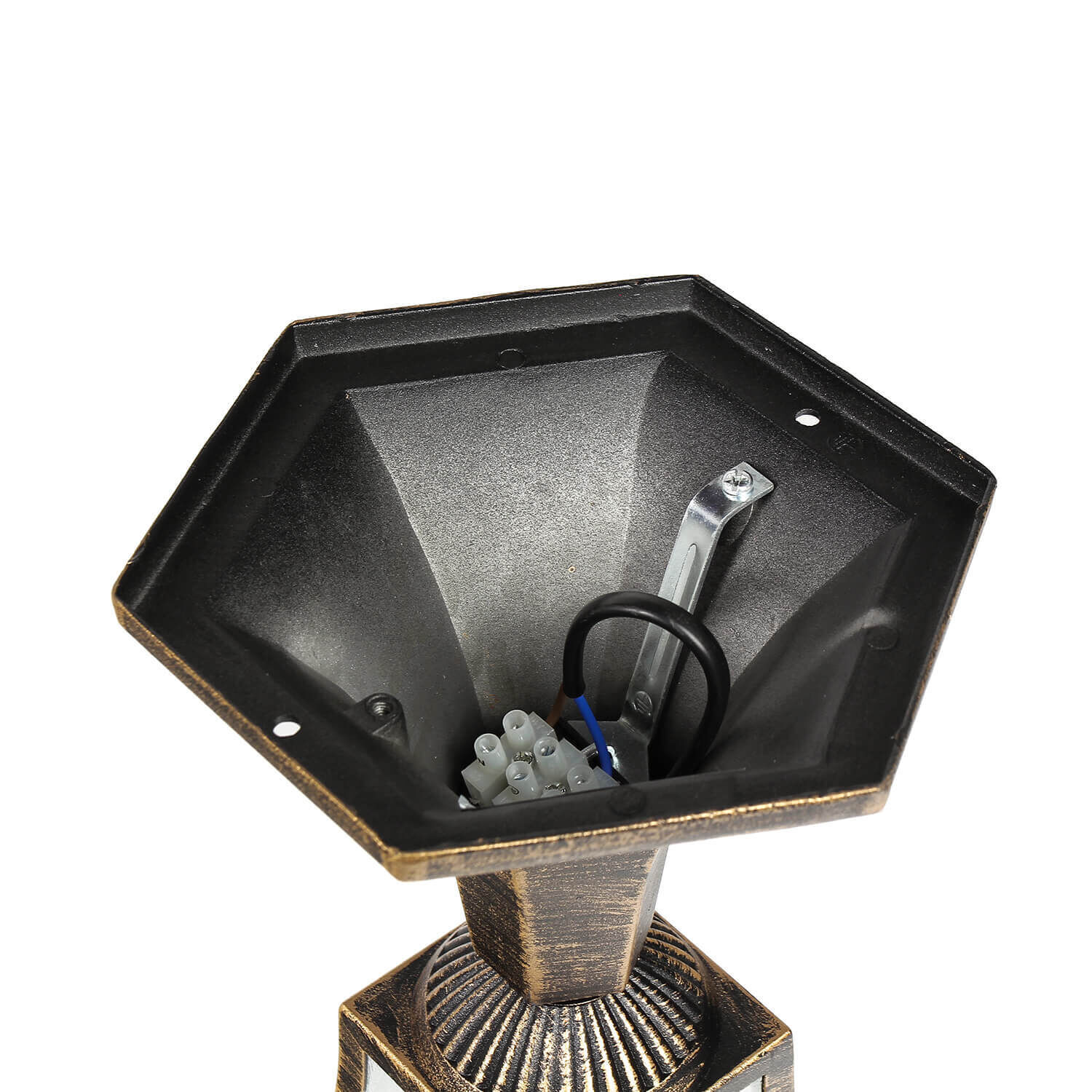 Lampe à socle antique extérieur TOSCANA E27 or IP43 Sinken, Waschbeckenhahn, Wasser