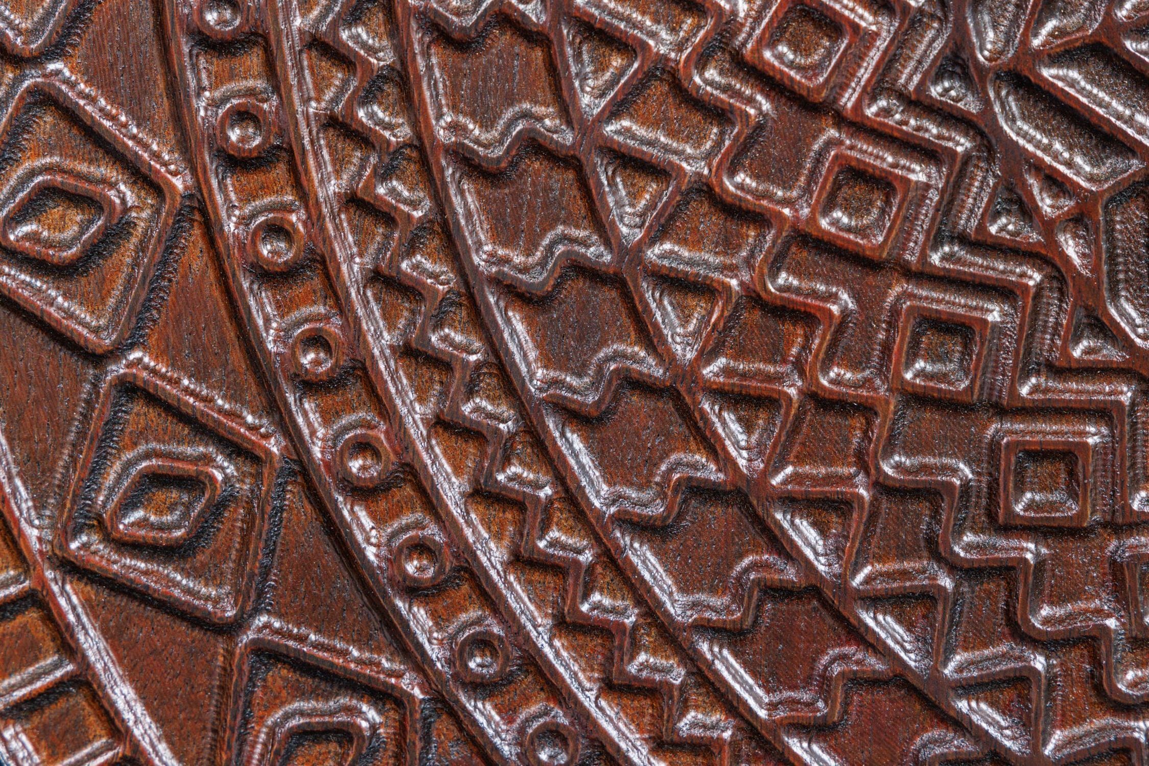 Buffet 160 cm bois métal noir cuivre or artisanat