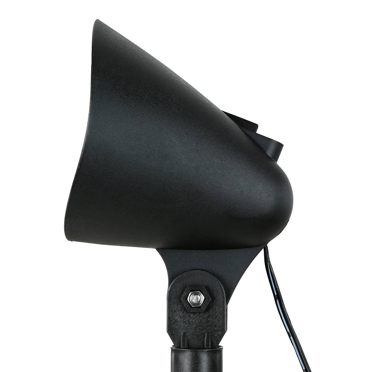 LED Gartenleuchte Erdspieß 4er Set Stecker Kabel Anthrazit Elektrisches Gerät, Mikrophon, Beleuchtung, Fön, Gerät