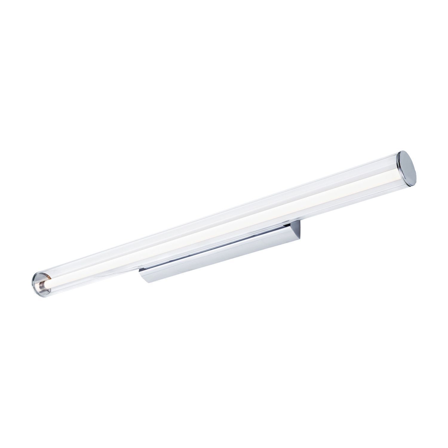 Applique LED salle de bain 89 cm long chrome 3000 K 1300 lm