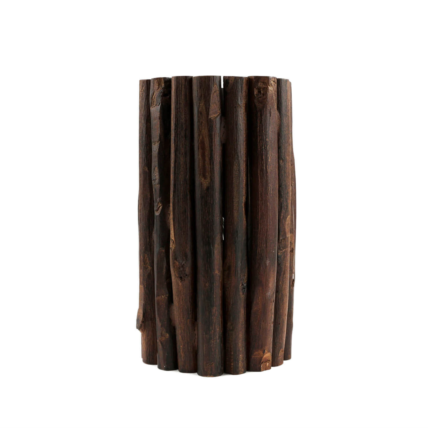 Lampe de table décorative en bois flotté 31 cm Holz, Pflanze, Baum