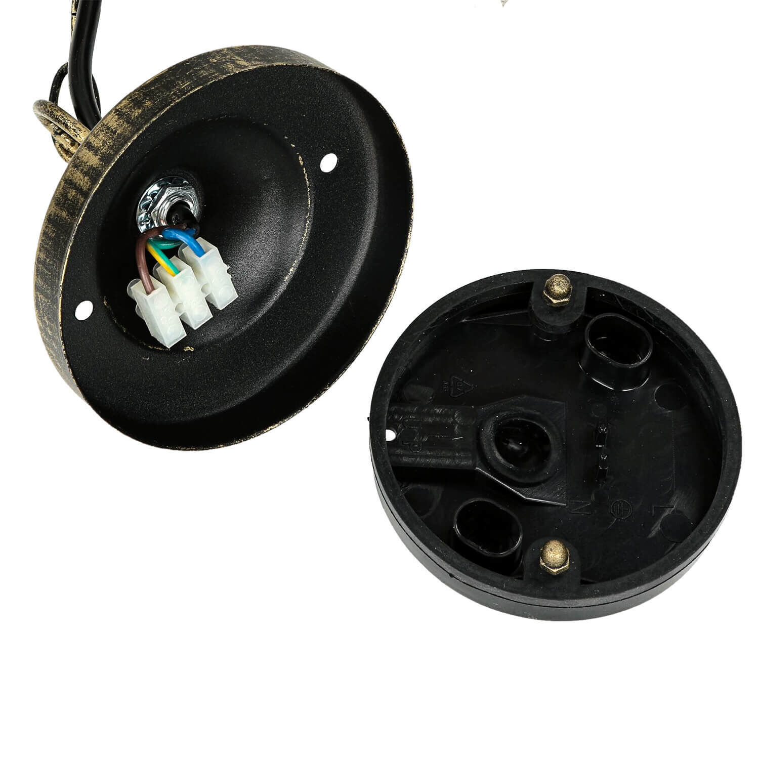 Lampes suspendues d'extérieur or antique SALZBURG style Tiffany Lampes suspendues d'extérieur or antique SALZBURG style Tiffany