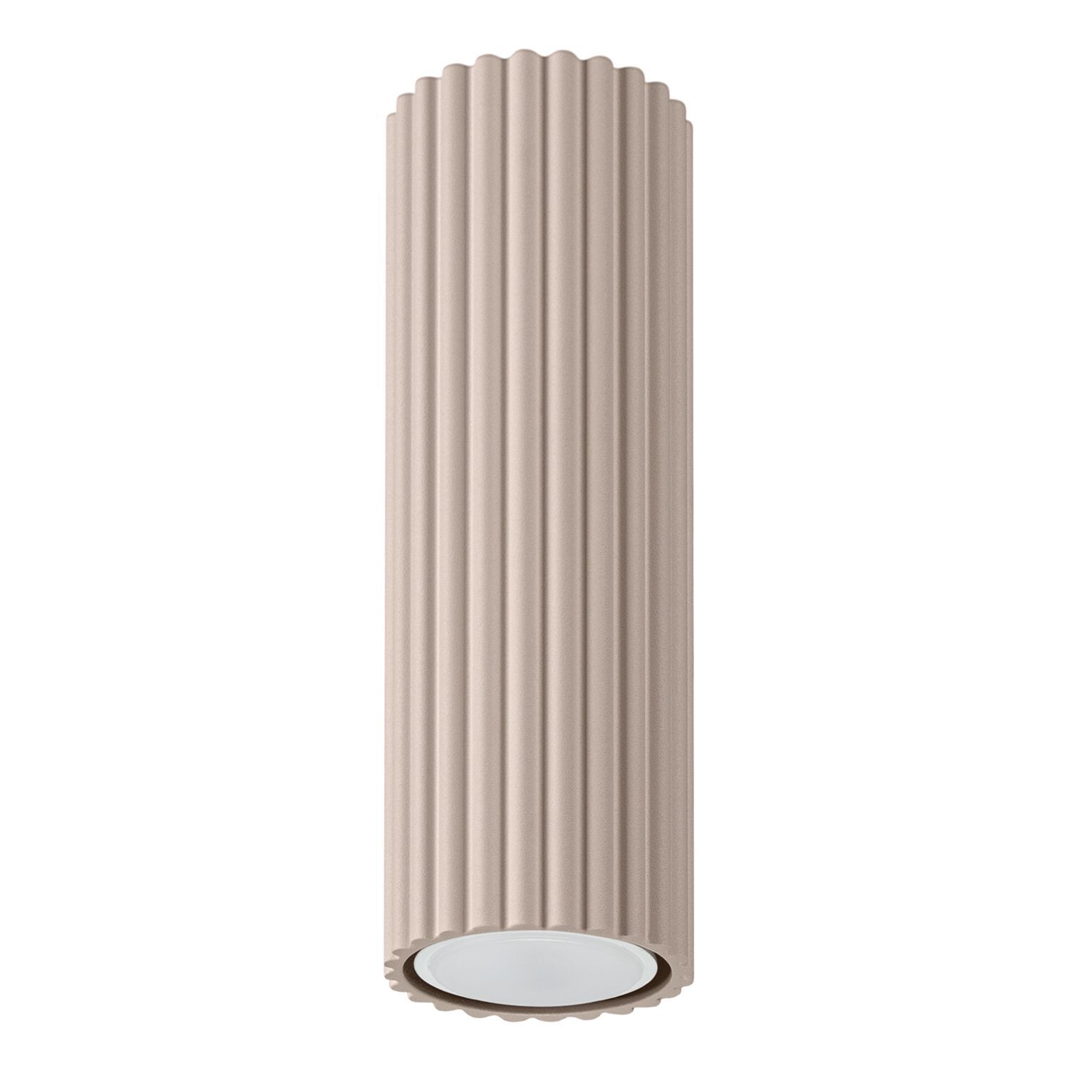 Deckenleuchte Aluminium Taupe GU10 Ø6,5 cm Modern